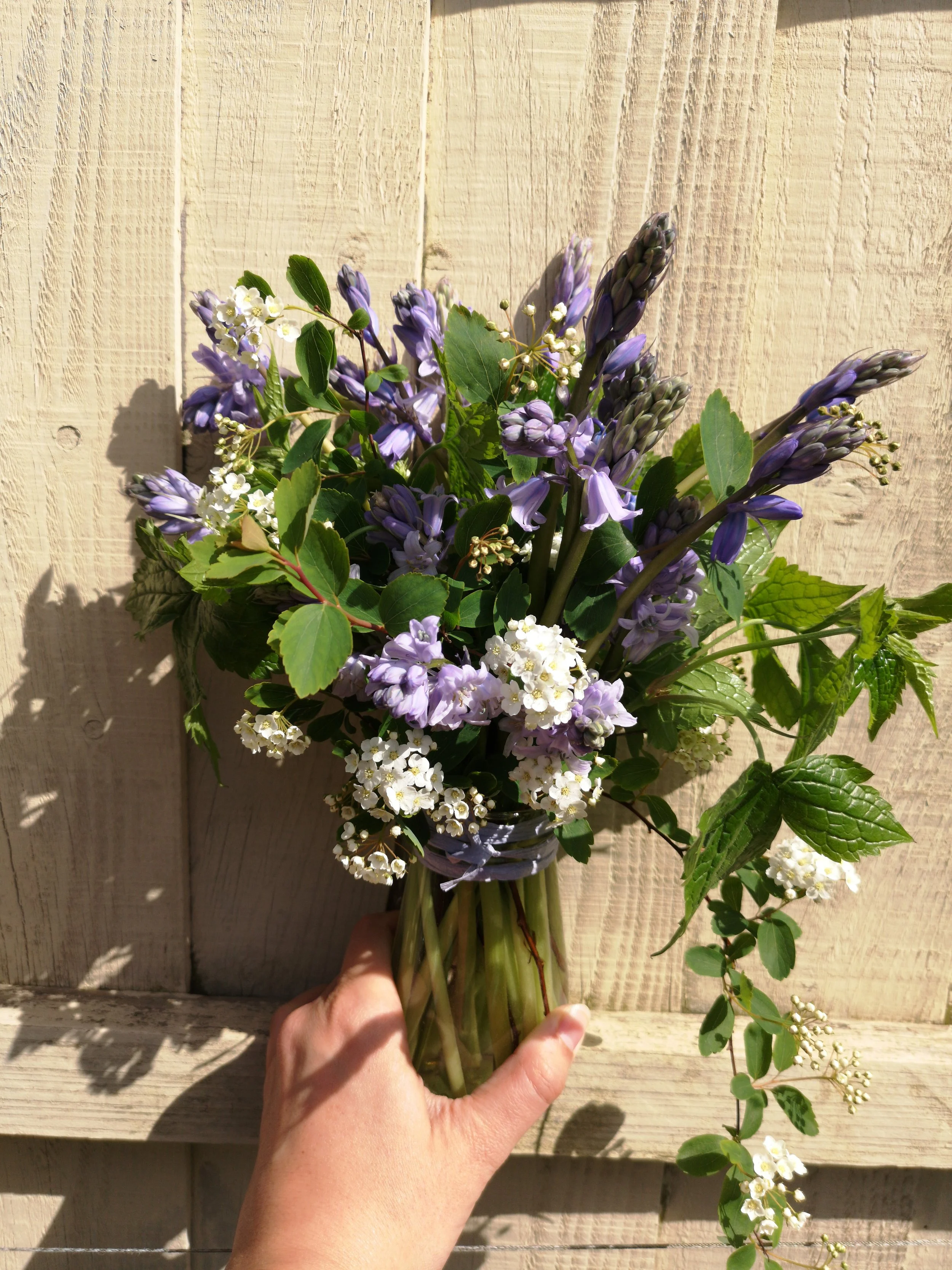 Spring Bluebell Posy