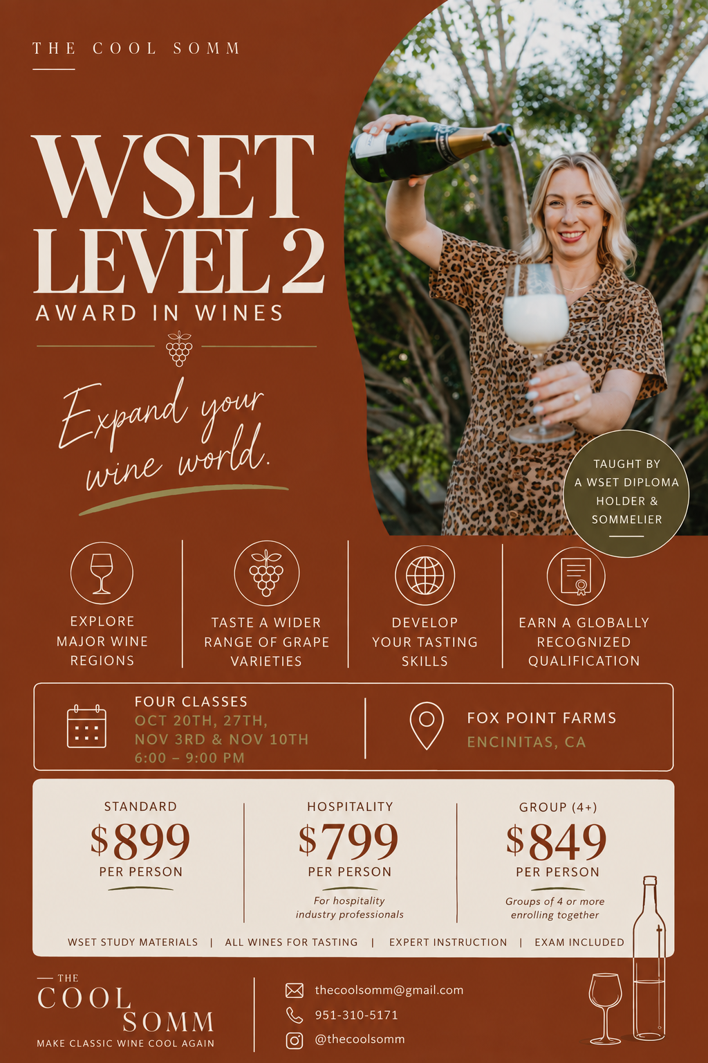 WSET Level 2 Award in Wines- October