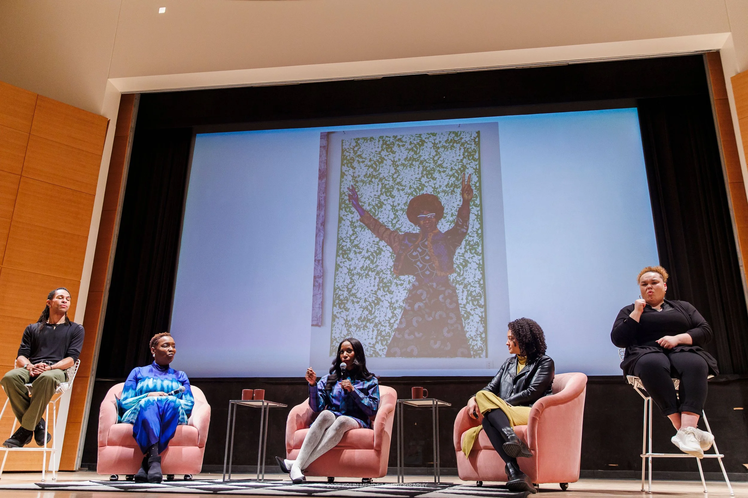 Panel of speakers at Brooklyn Talks