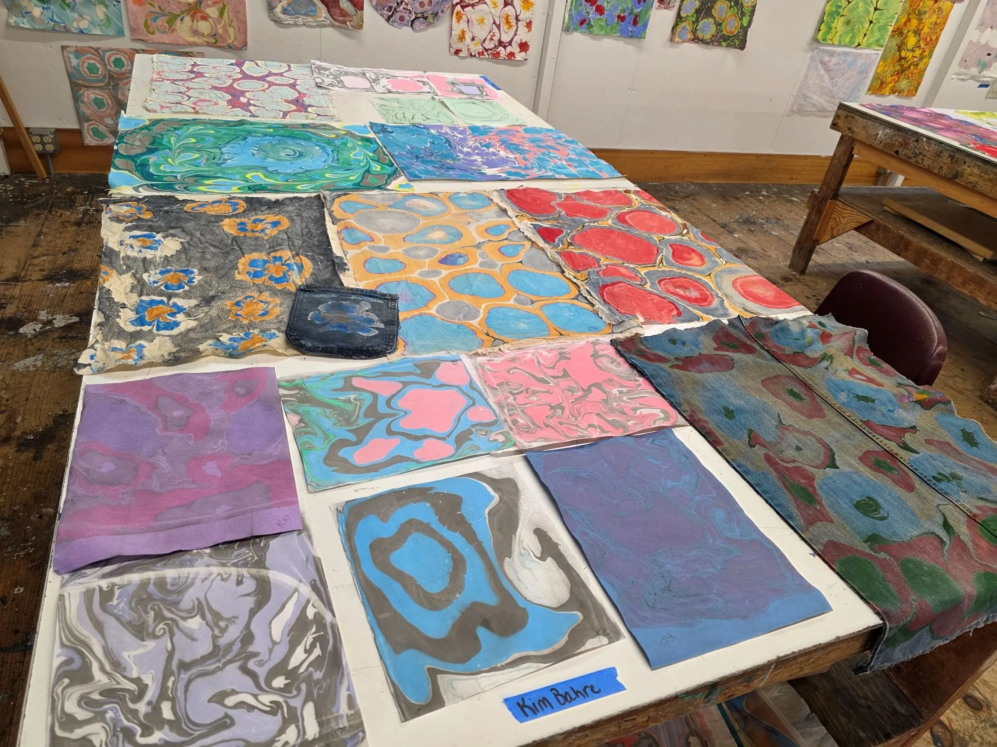 Kid's Camp: Marbling Art Camp 2026 (ages: 11-15)