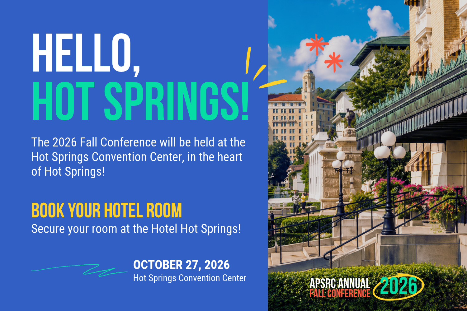 Hello, Hot Springs!