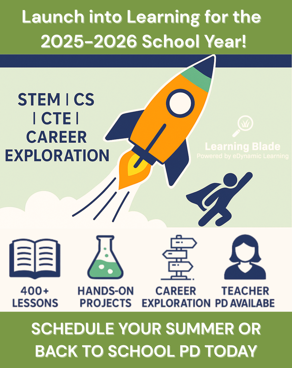 Launch Into Learning Blade for the 2025–2026 School Year — APSRC