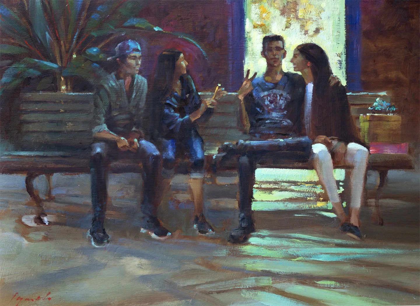 'Timeless Youth' 18 X 24 in. Ida Victoria Gallery