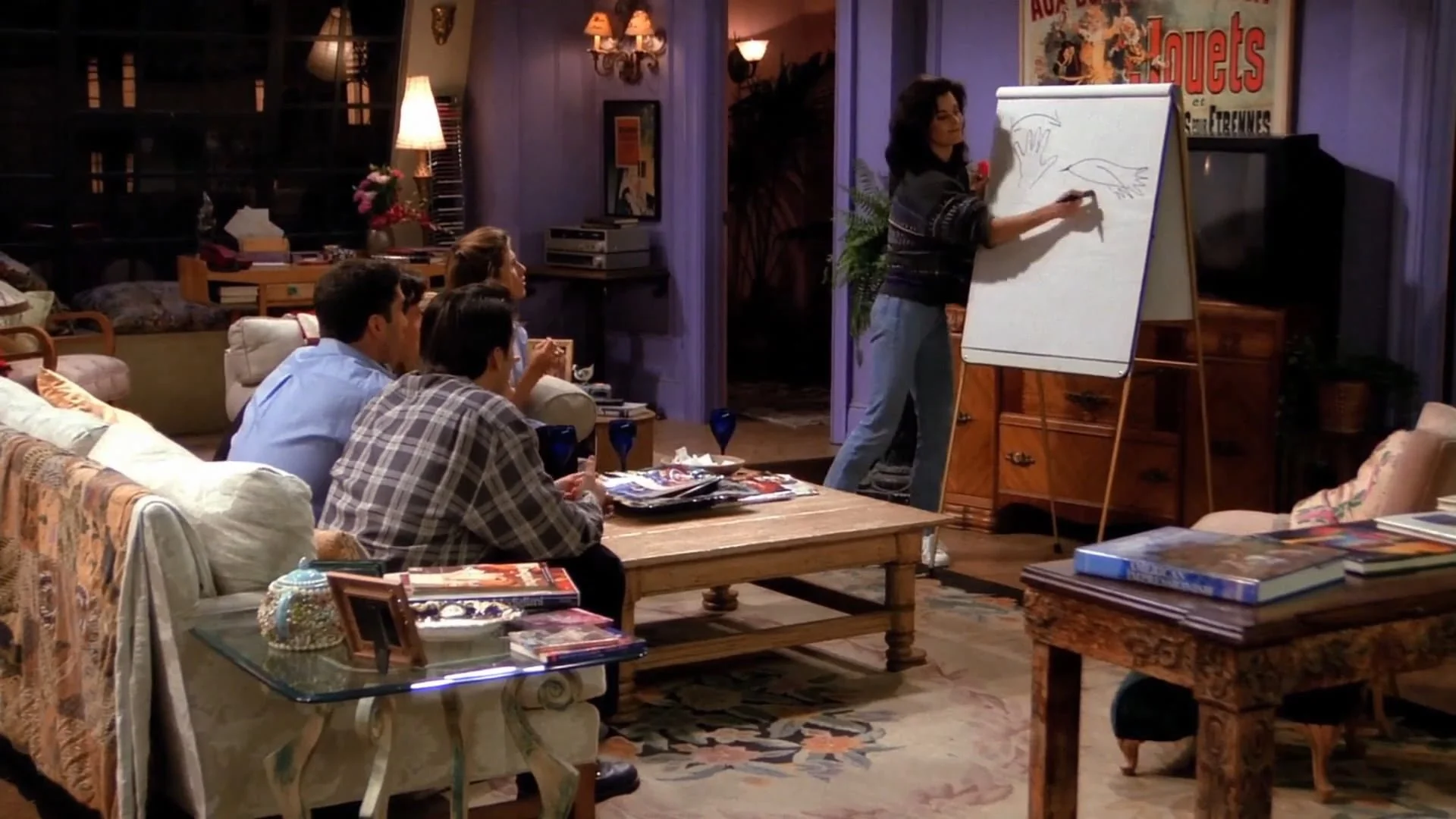 Fans were invited to Get Into the Scene and act alongside Monica and Rachel.