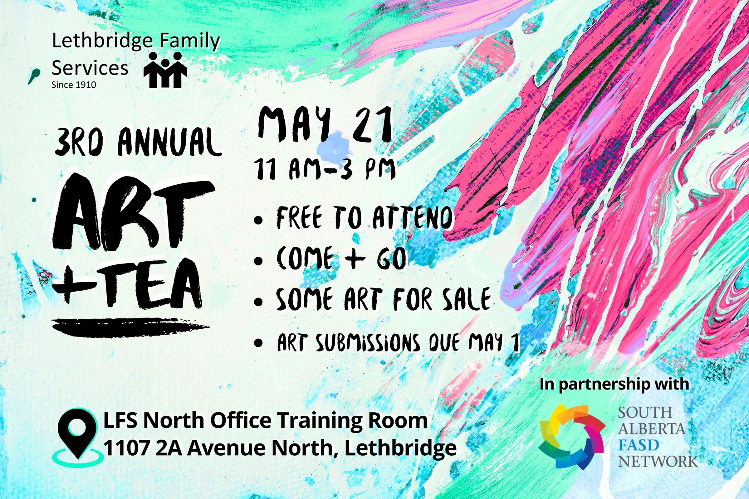 3rd Annual Art &amp; Tea
