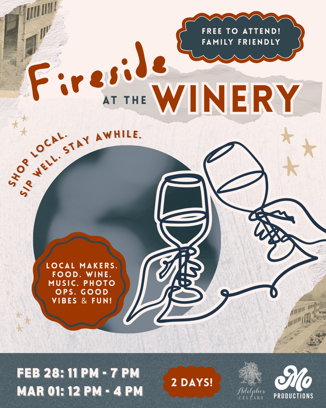 Fireside At The Winery