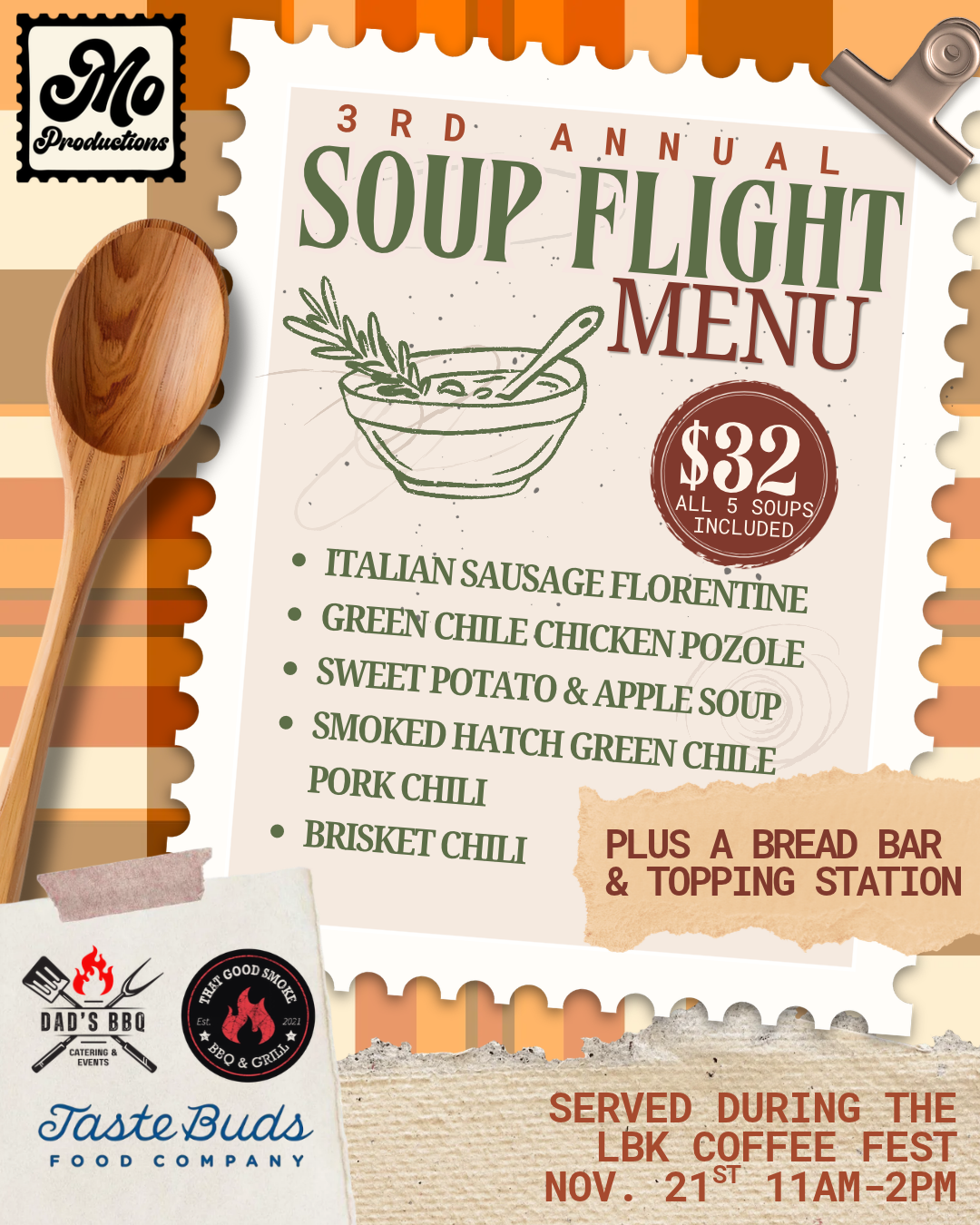 3rd Annual Soup Flight