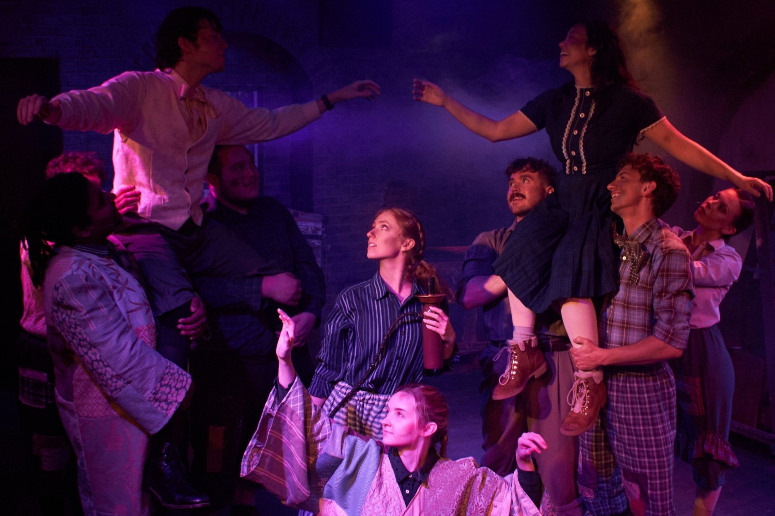 The company supports Simon Elliot's 'White Rabbit' and Sachiko Nicholson's 'Alice' in "The Key Is".