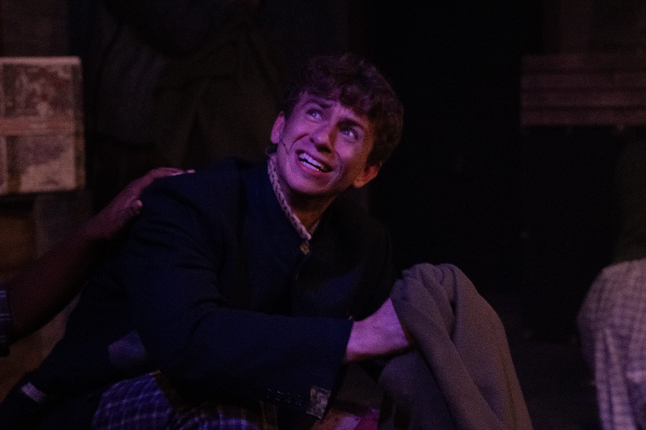 Ben Friesen's 'Harold Pudding' struggles with PTSD from enlisting as a soldier too young.
