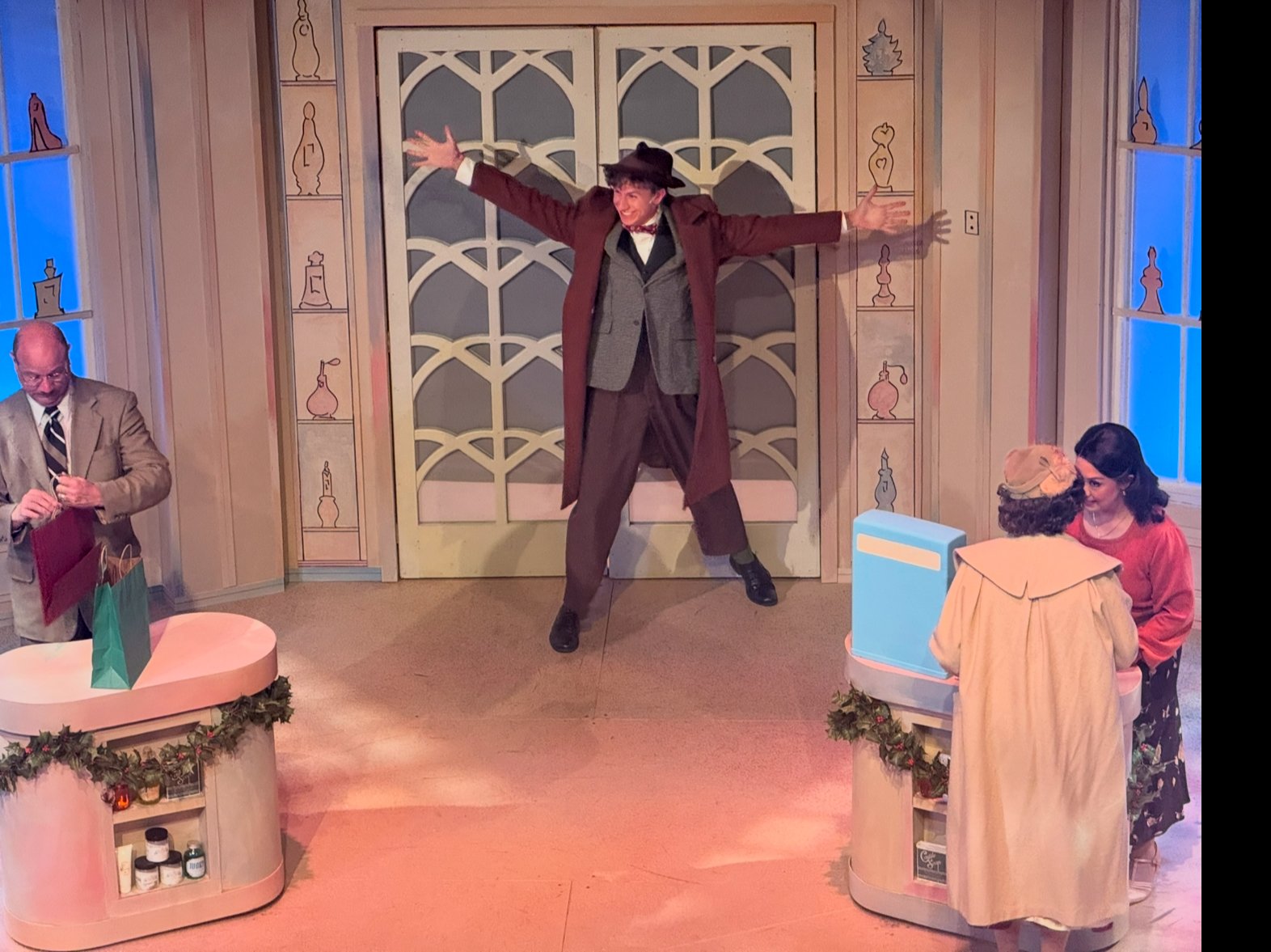 Ben Friesen's "Mr. Lazlo" could not be more excited about his new position (and name)!