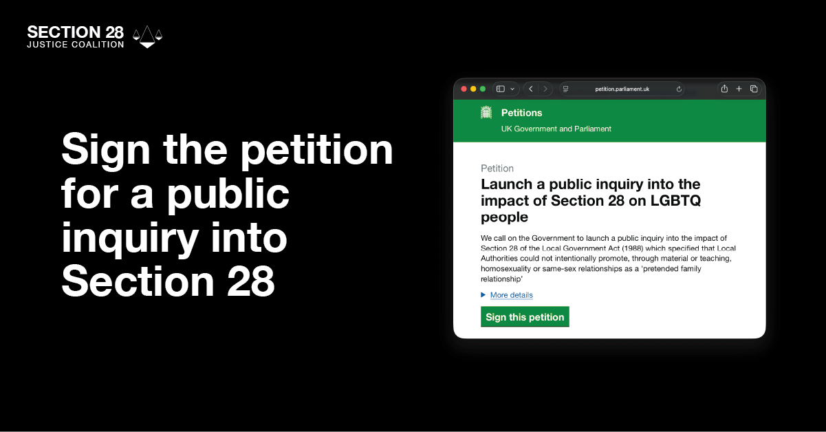 Dear Section 28 - Pride 2026 Workshop highlight