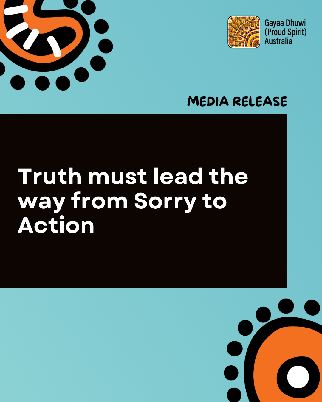 Truth must lead the way from Sorry to Action