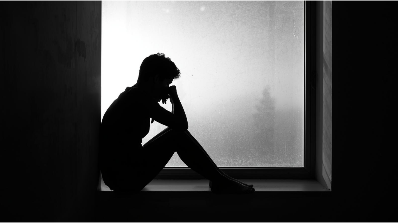 Person reflecting on childhood, symbolizing the invisible weight of subtle emotional neglect.