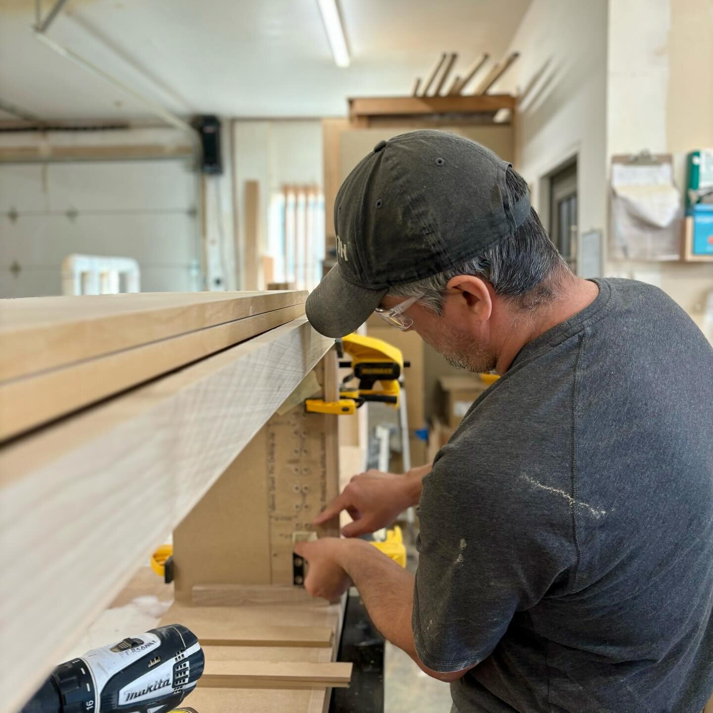 You know it&rsquo;s a good day when it&rsquo;s sunny and cabinets are being built🔨☀️

#beadedinsetcabinetry#wallawallacabinets#cbcabinets#wallawallainteriordesign#wurth#interiordesignwallawalla#cabinetshop