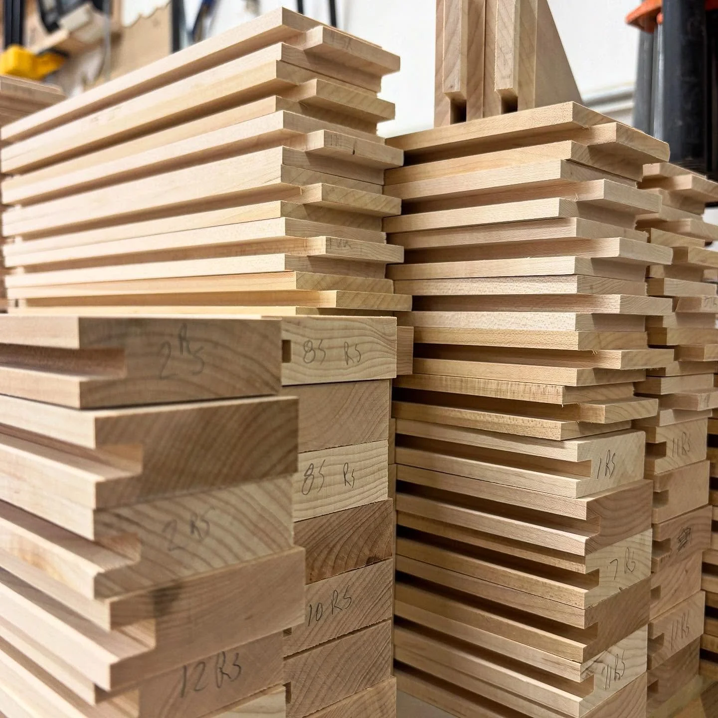 Things are stacking up in the cabinet shop…and so is our to-do list 🪚
#woodshop#shophumor#goodproblems#customcabinetry#cbcustomcabinets#wallawallainteriordesign#interiordesignwallawalla#interiordesigner#woodworking#woodworkerlife#organize#or