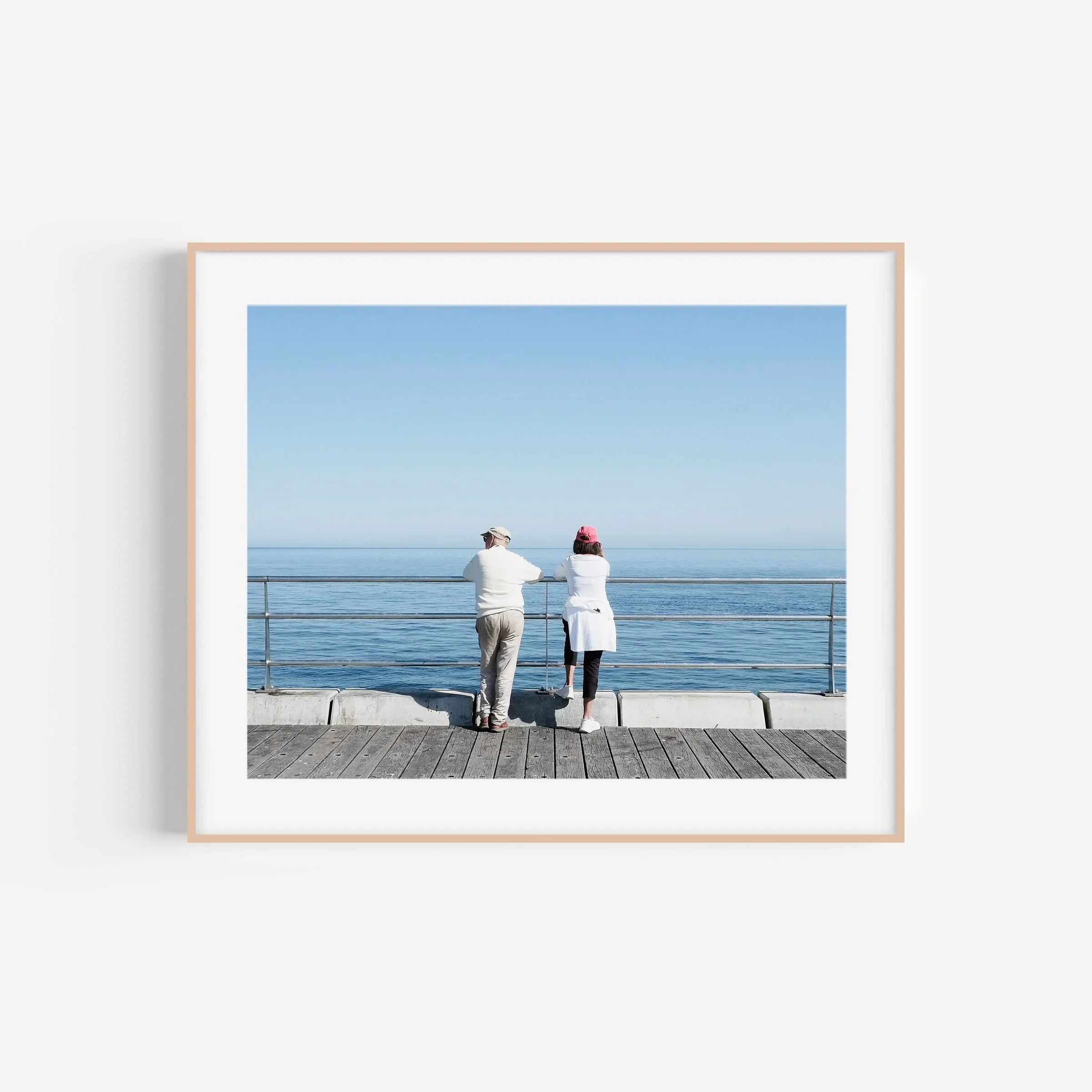 good-mornington-victoria-travel-print-matthew-sherren_5x4-brown-frame-with-matte.jpg