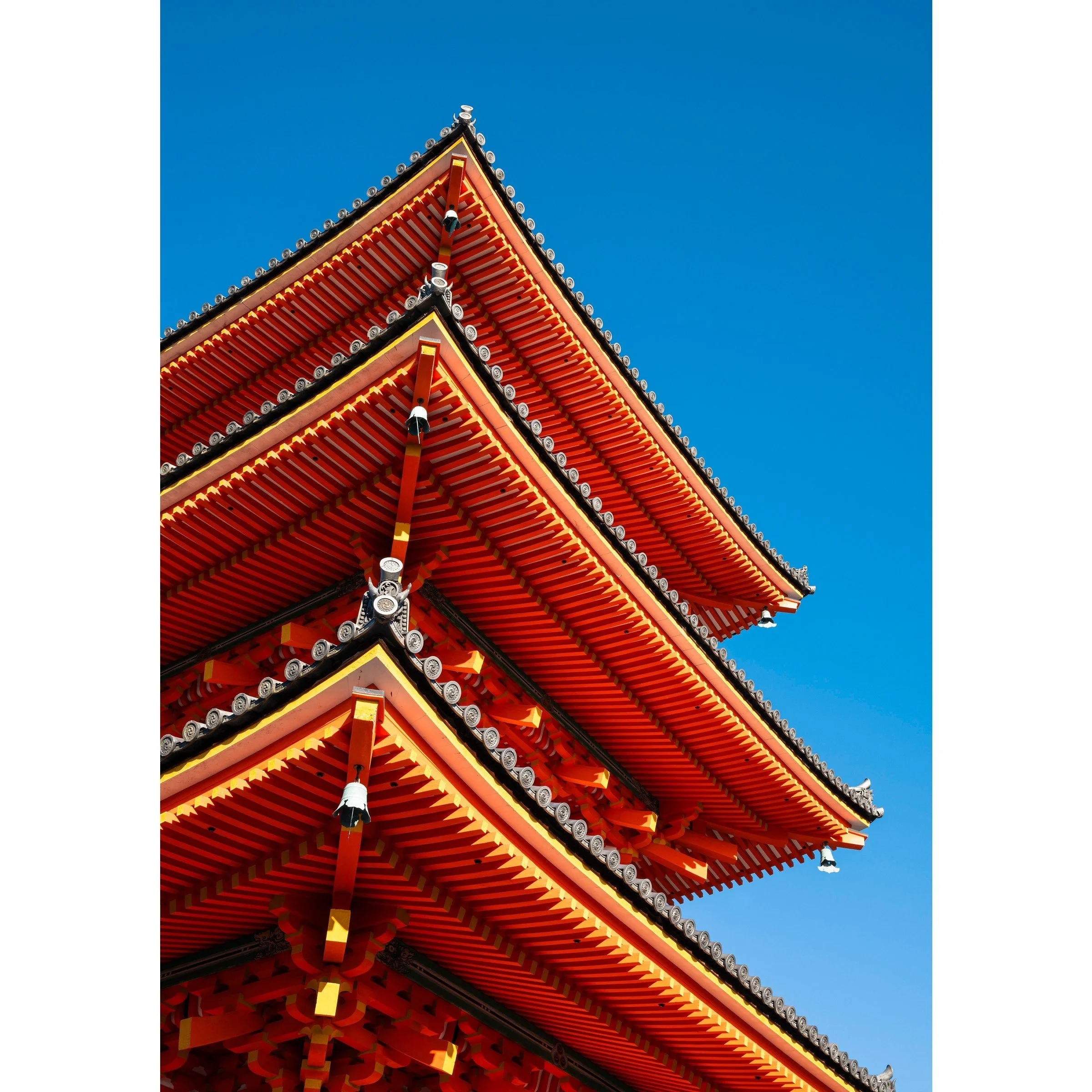 Dragon Driftway Sanjunoto Pagoda Kiyomizu-Dera Kyoto Japan print preview framed