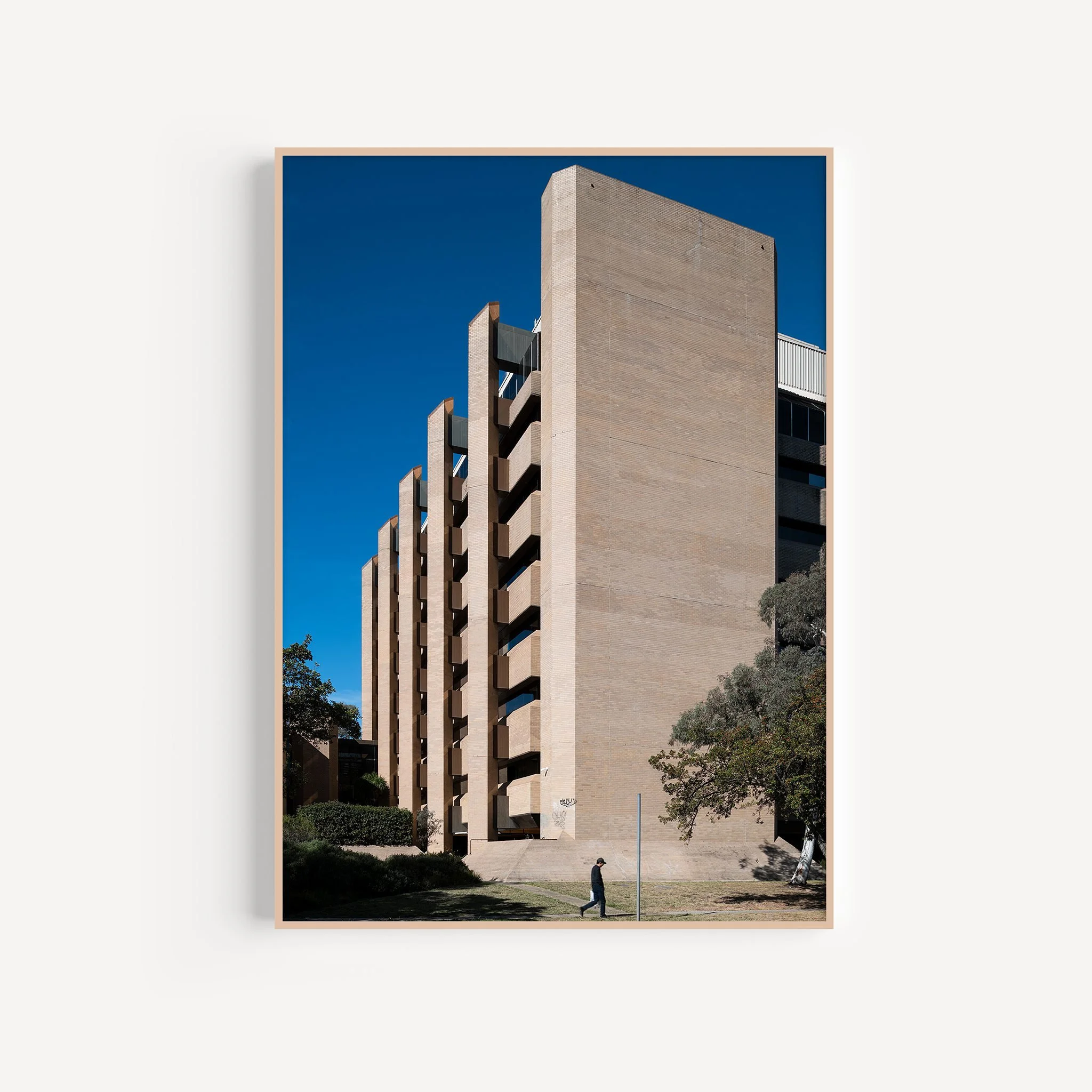 A4-portrait-brown-frame_470-northbourne-#1-canberra-architecture-print-matthew-sherren.jpg