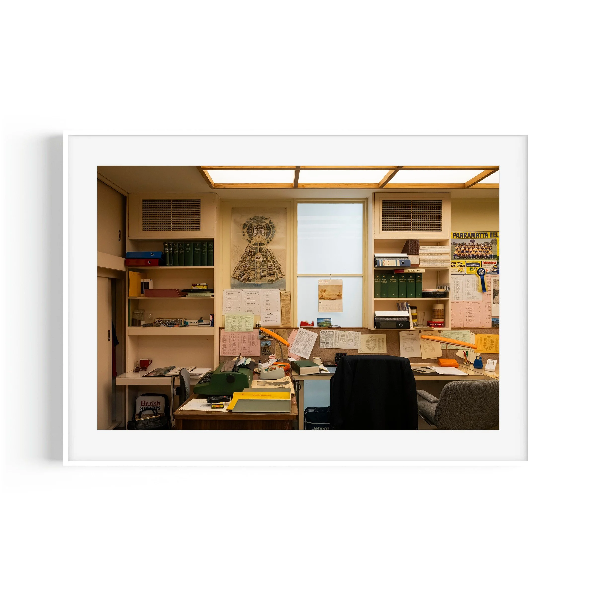 MOAD Museum of Australian Democracy Canberra Speakers Suite historic interior art print by Matthew Sherren
