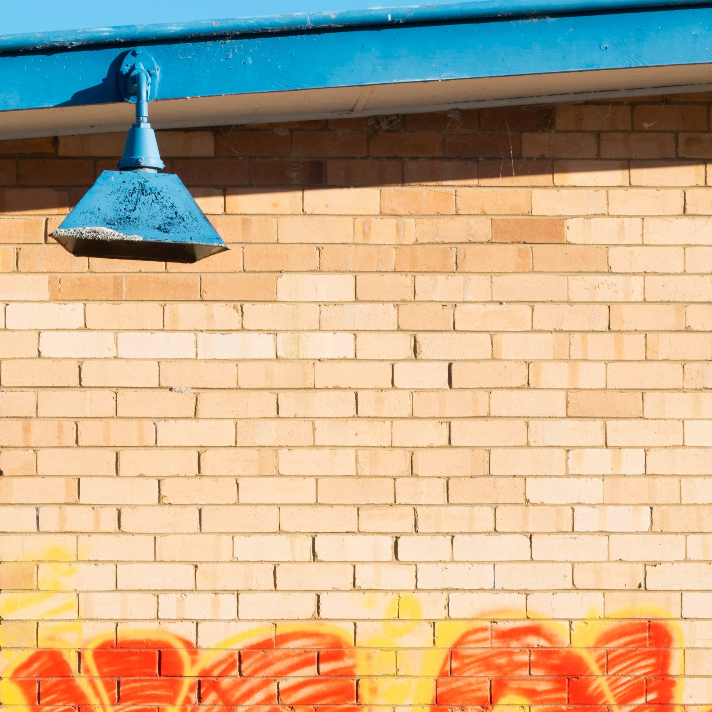 7845 print detail close-up top right corner disused service station Monaro Highway New South Wales by Matthew Sherren