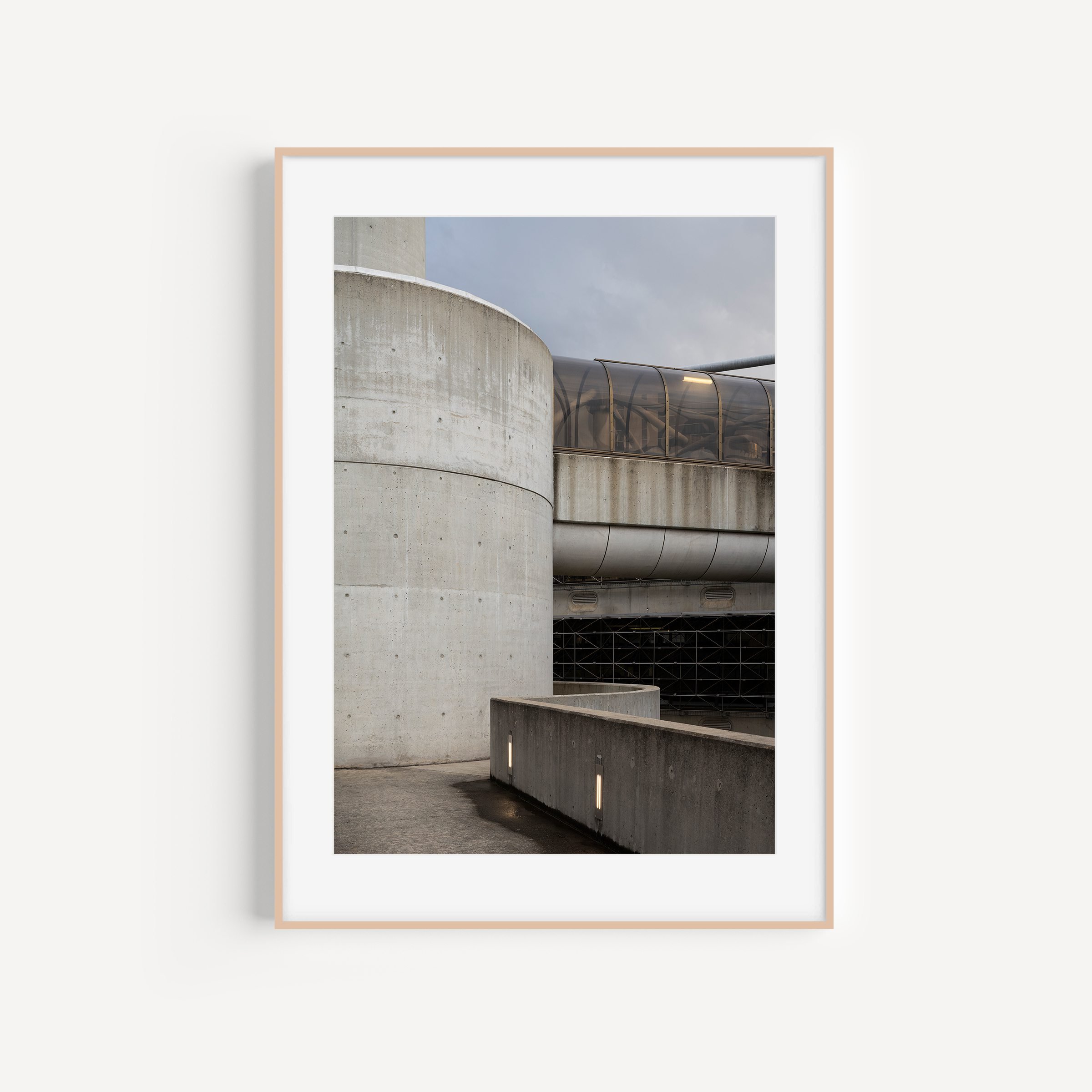 callam-offices-#2-canberra-architecture-print-matthew-sherren_portrait-brown-frame-with-matte.jpg