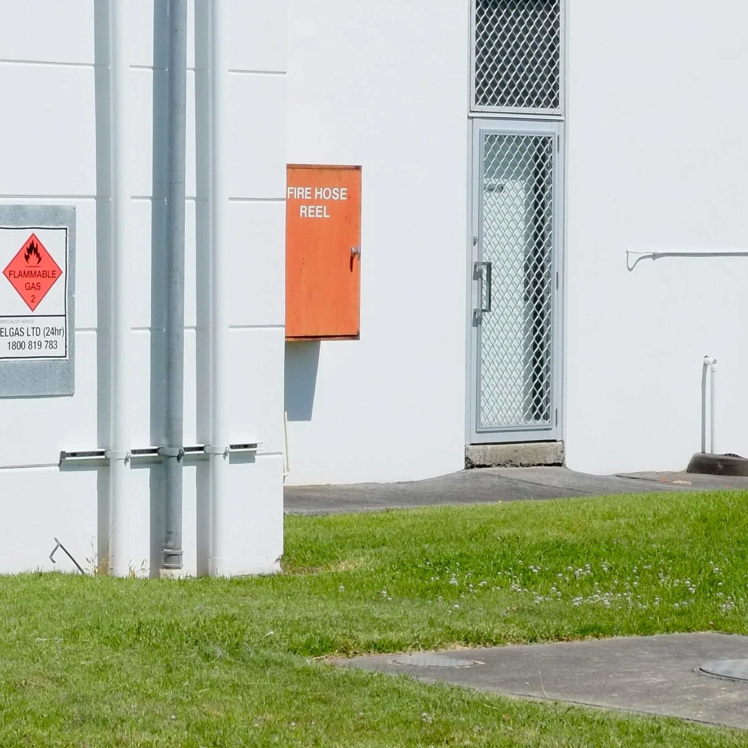Endeavourwing print detail close-up bottom right corner Endeavour Truck Stop Grantville Victoria by Matthew Sherren