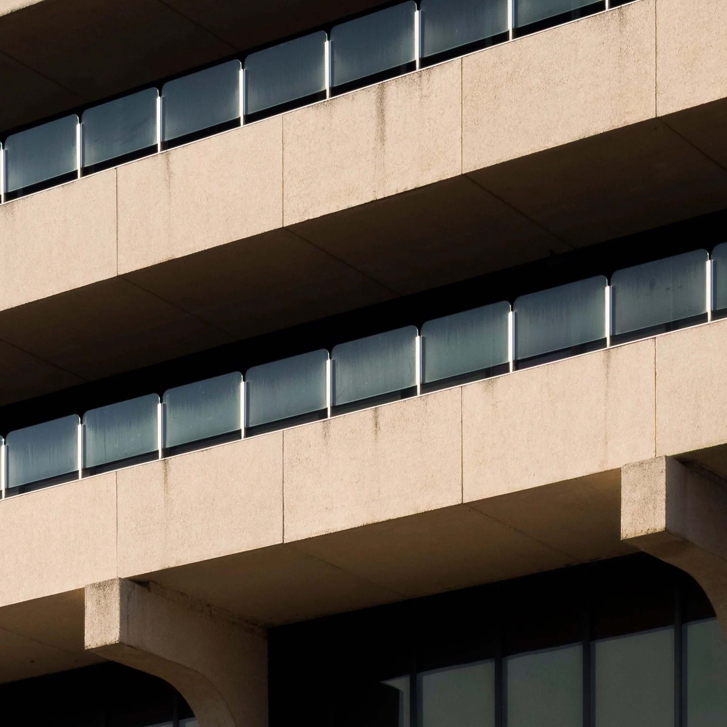 Ray Walsh House #2 print detail close-up top right corner Tamworth New South Wales by Matthew Sherren