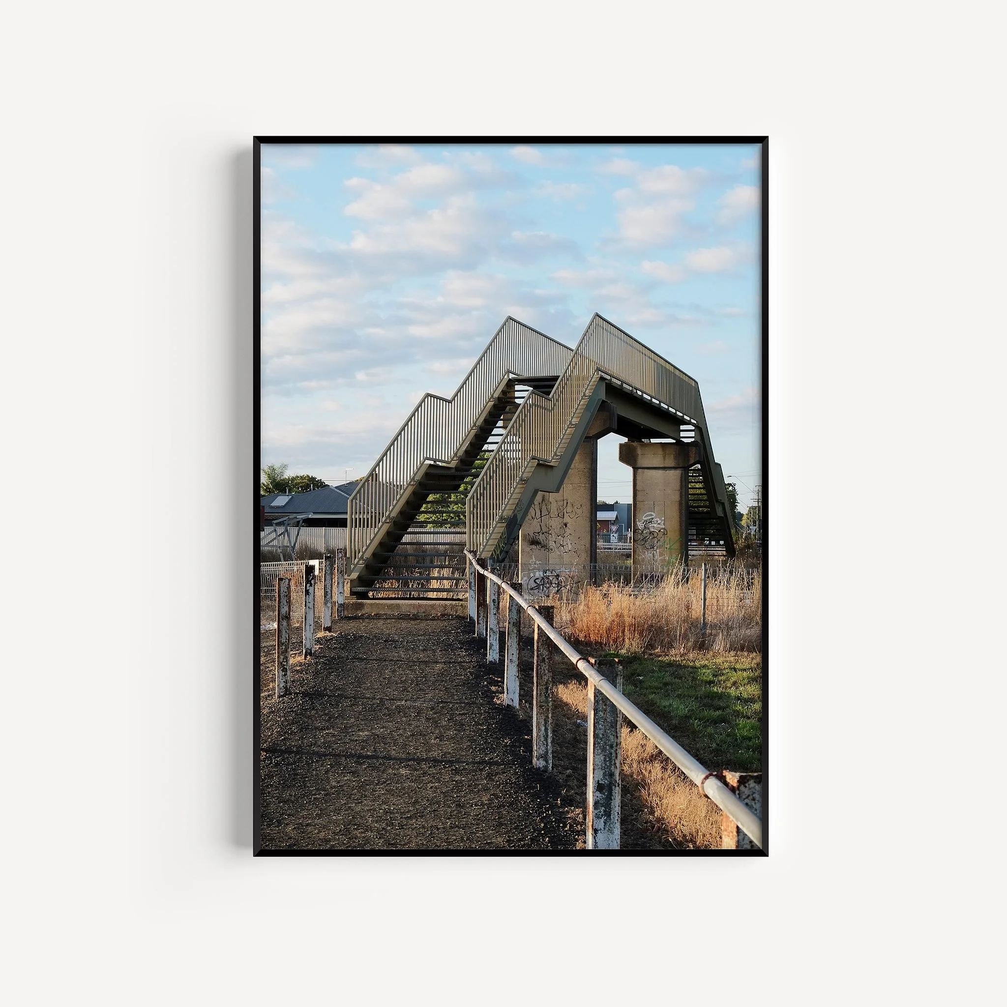 A4-portrait-black-frame_stawell-street-bridge-ballarat-street-print-matthew-sherren.jpg