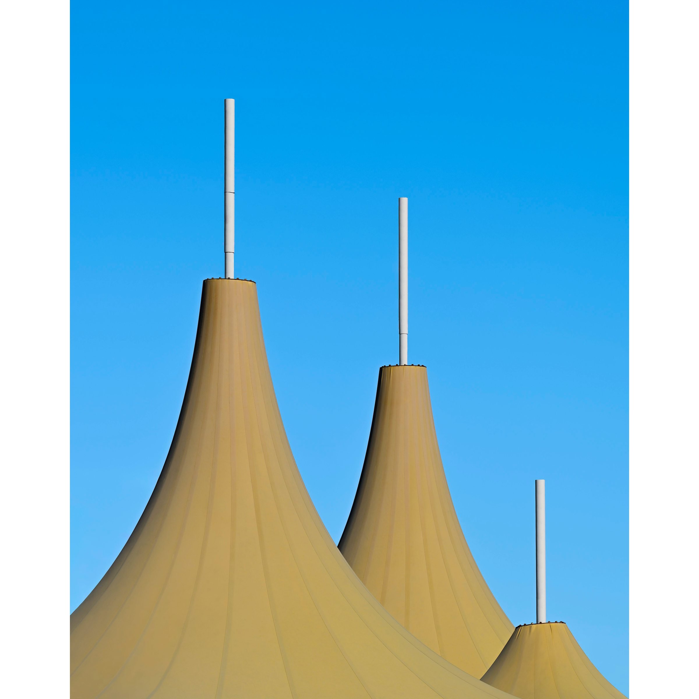Kennards Hire tent trio unframed art print preview Queanbeyan NSW Australia photography by Matthew Sherren