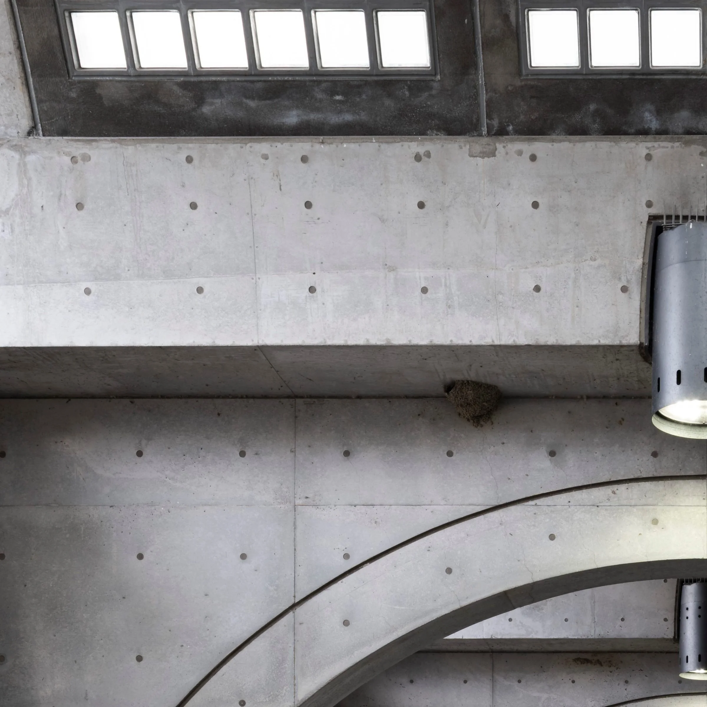 Banshee Boardwalk print detail close-up top left corner Keihan Uji Station Kyoto by Matthew Sherren