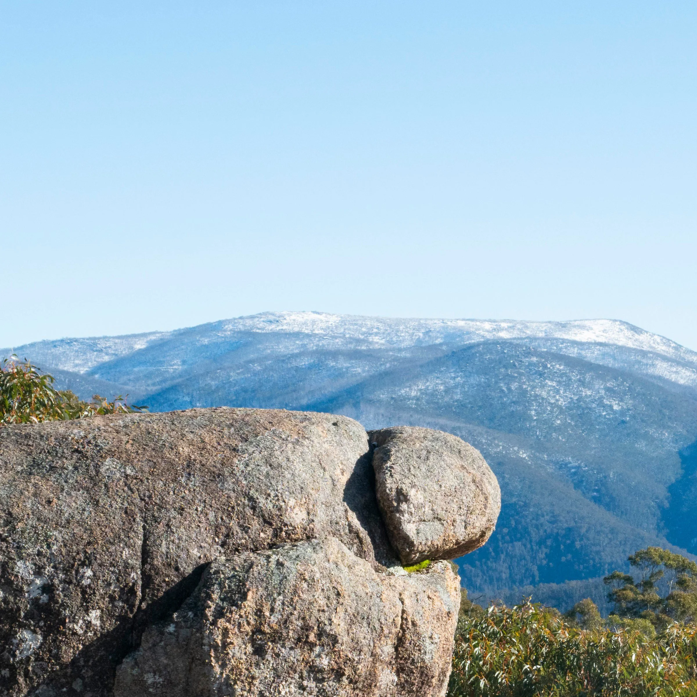 Square Rock print detail close-up top left corner Namadgi National Park Canberra by Matthew Sherren
