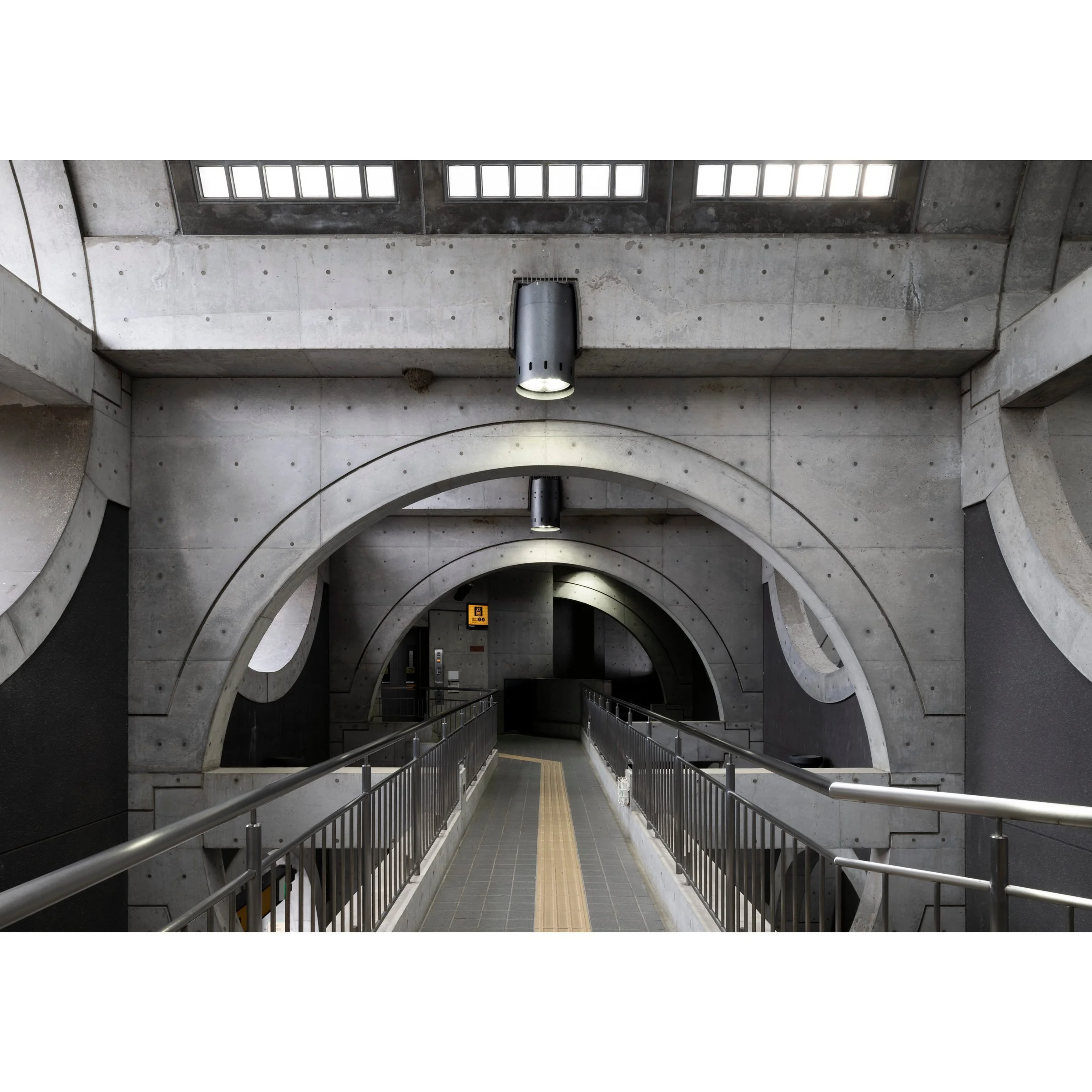 Banshee Boardwalk print preview Keihan Uji Station Kyoto by Hiroyuki Wakabayashi by Matthew Sherren