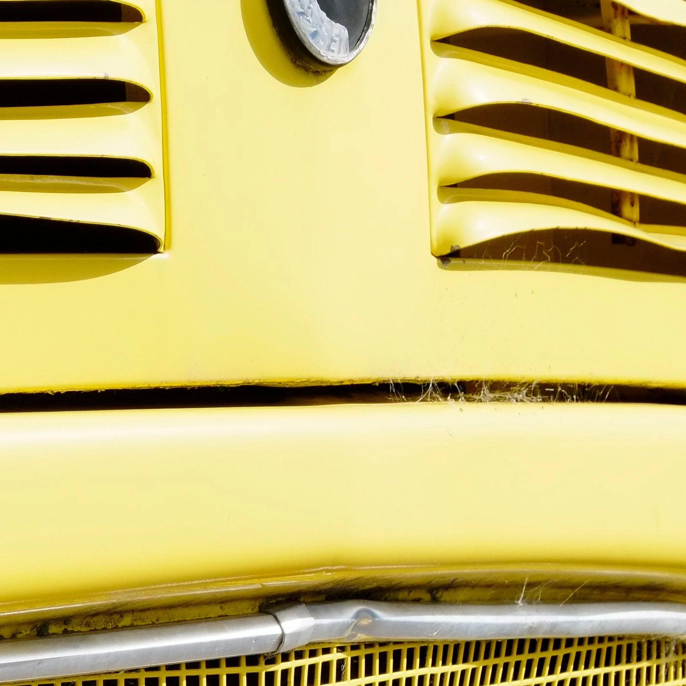 #ad print detail close-up top right corner yellow Mercedes Smiggin Holes Kosciuszko by Matthew Sherren