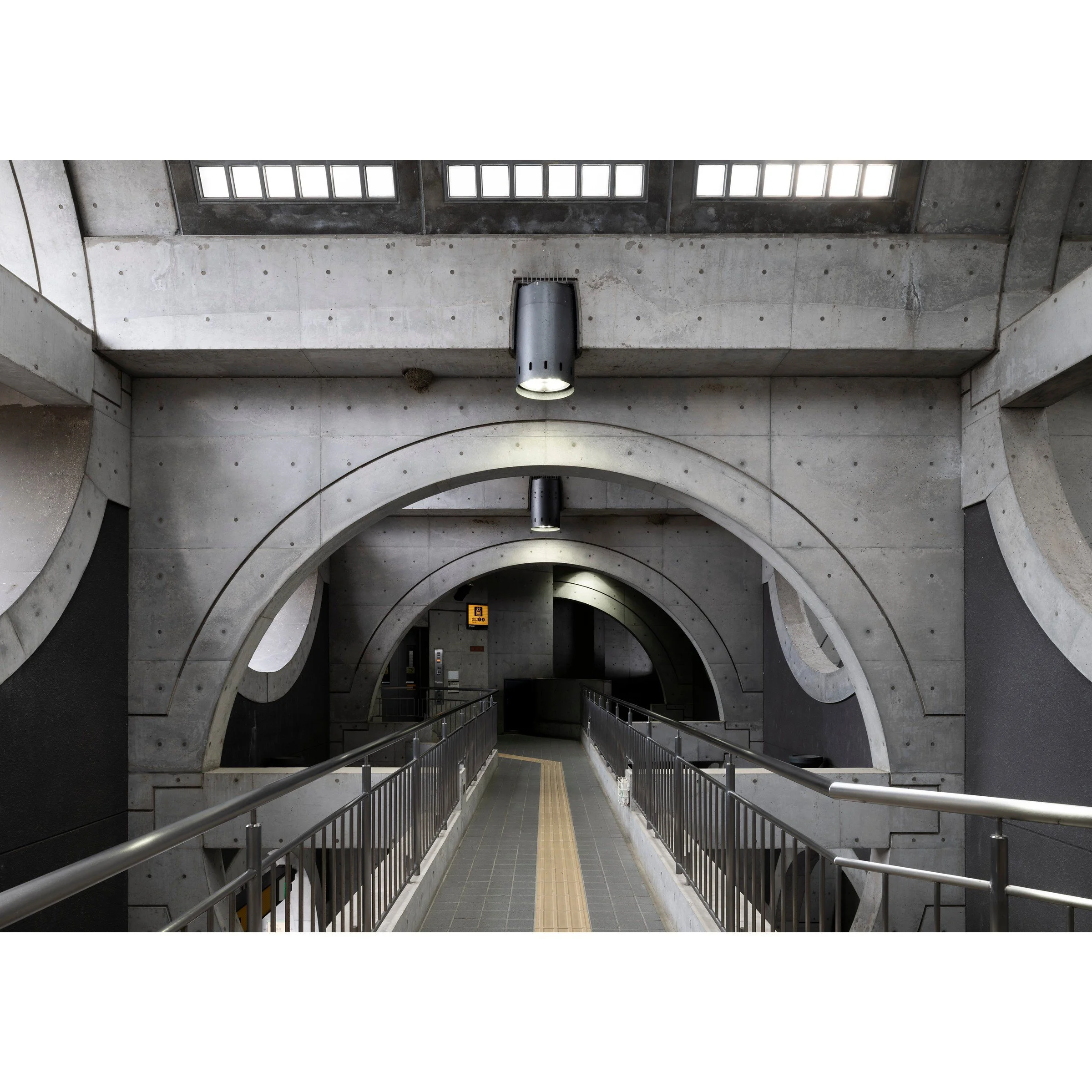 Banshee Boardwalk print preview Keihan Uji Station Kyoto by Hiroyuki Wakabayashi by Matthew Sherren