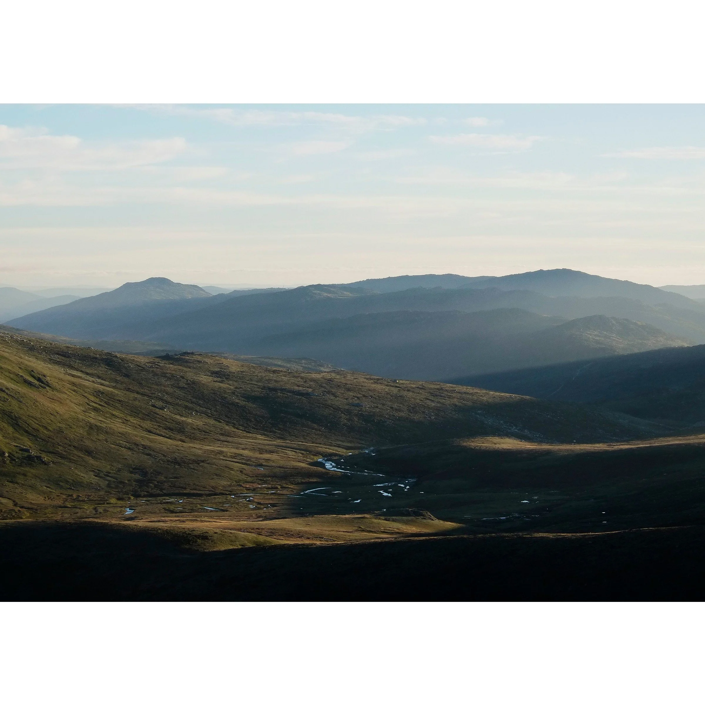 First Rays print preview Mount Kosciuszko sunrise Snowy Mountains New South Wales by Matthew Sherren