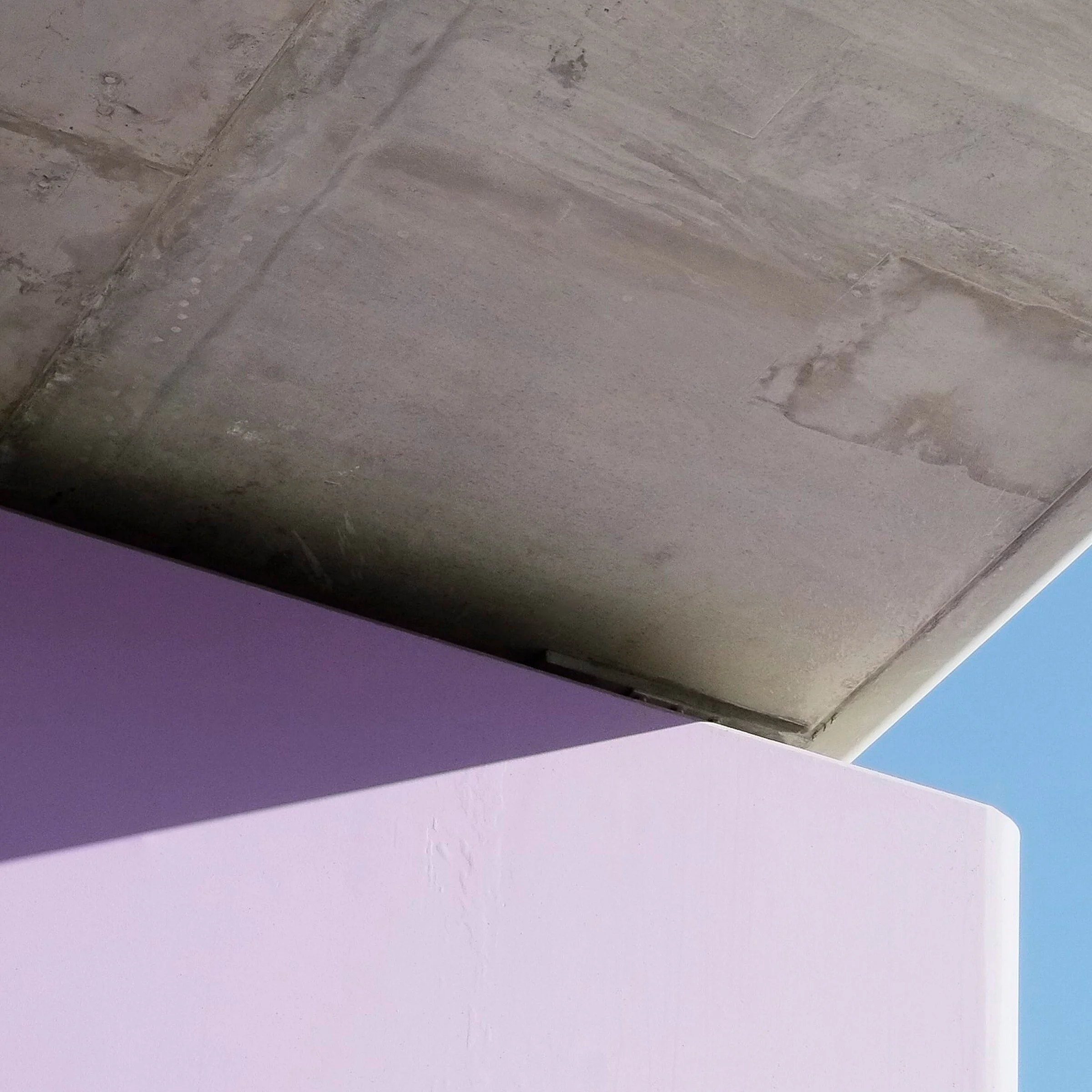 Preston Purple print detail close-up top left corner St George Road Preston Melbourne by Matthew Sherren