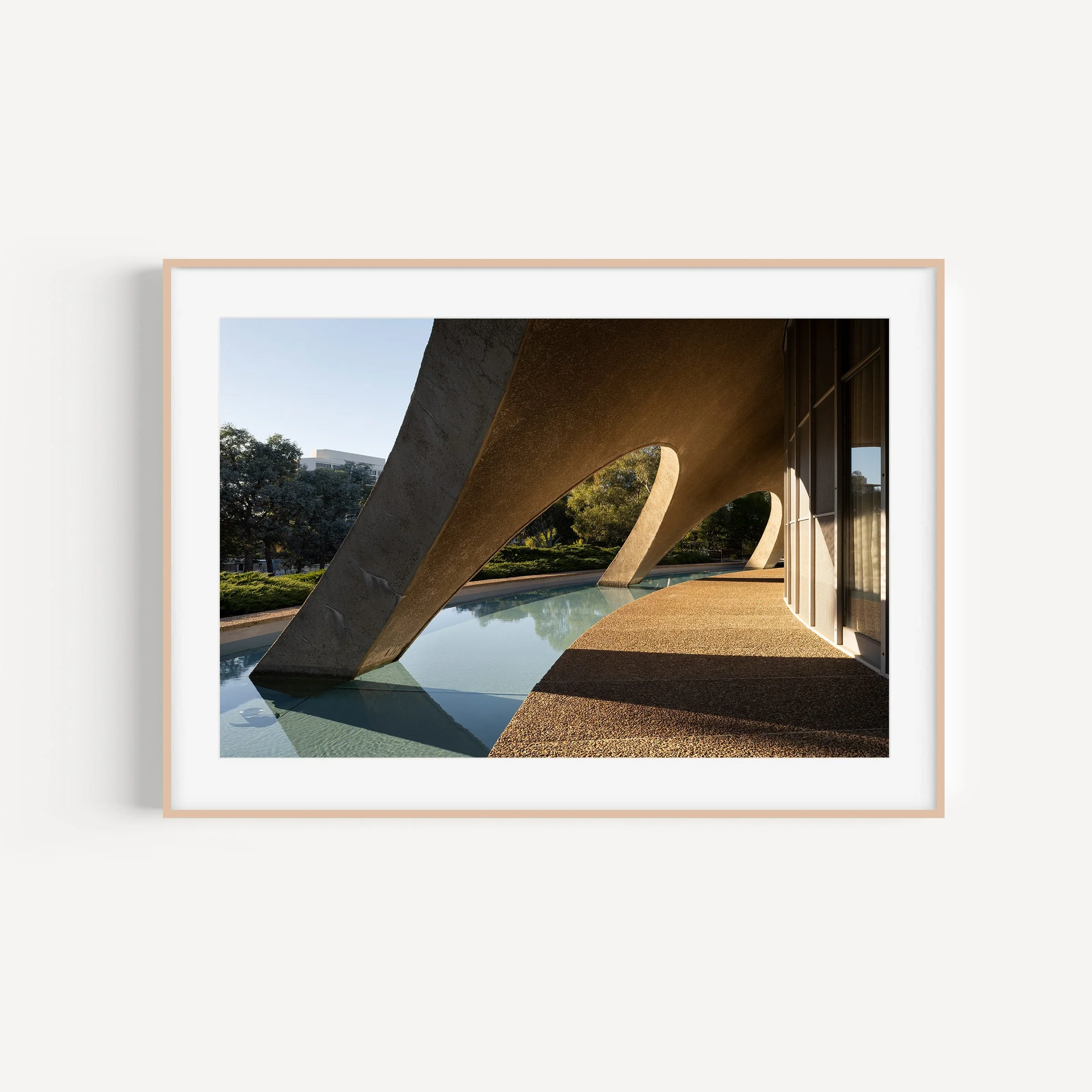 shine-dome-canberra-architecture-print-matthew-sherren_landscape-brown-frame-with-matte.jpg
