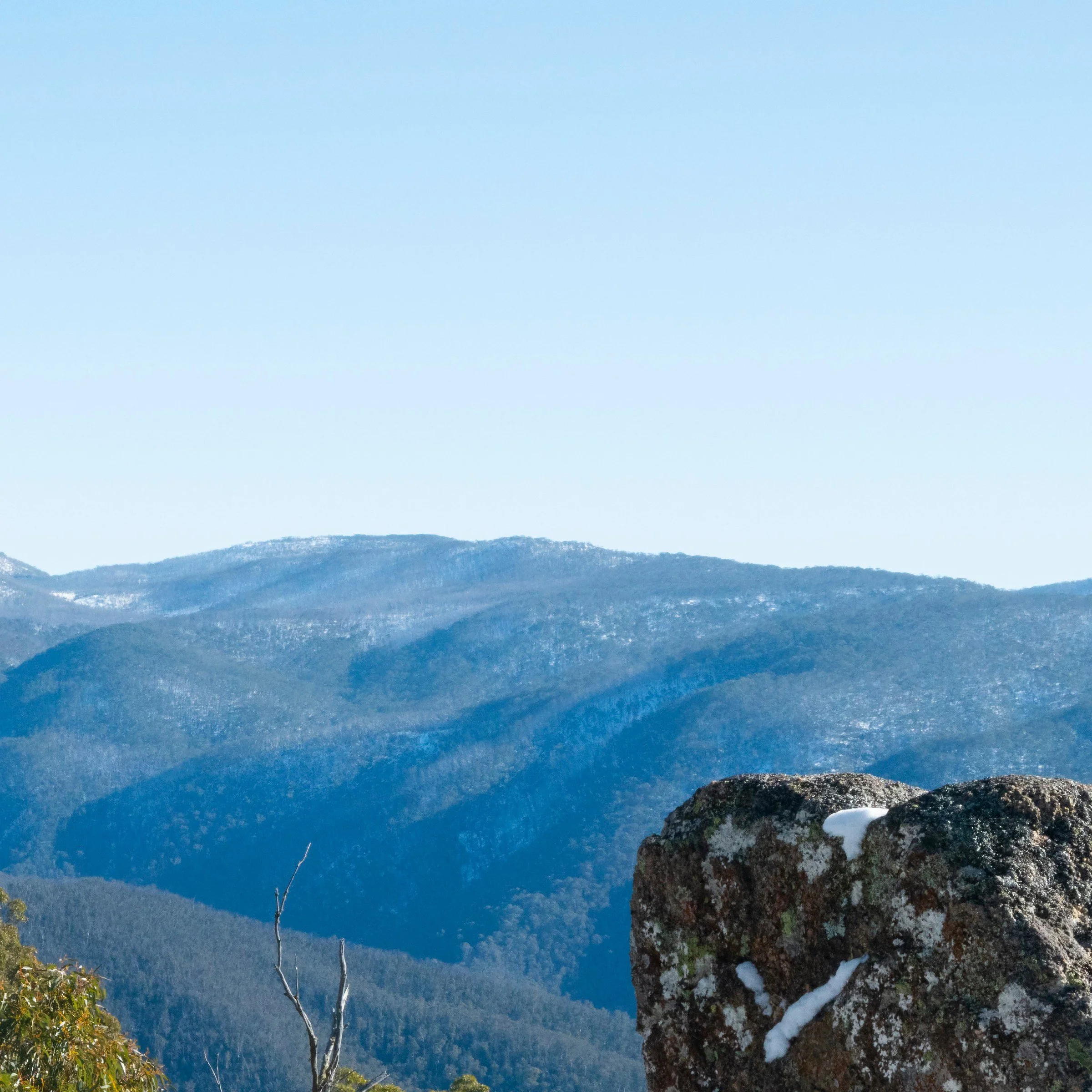 Square Rock print detail close-up top right corner Namadgi National Park Canberra by Matthew Sherren