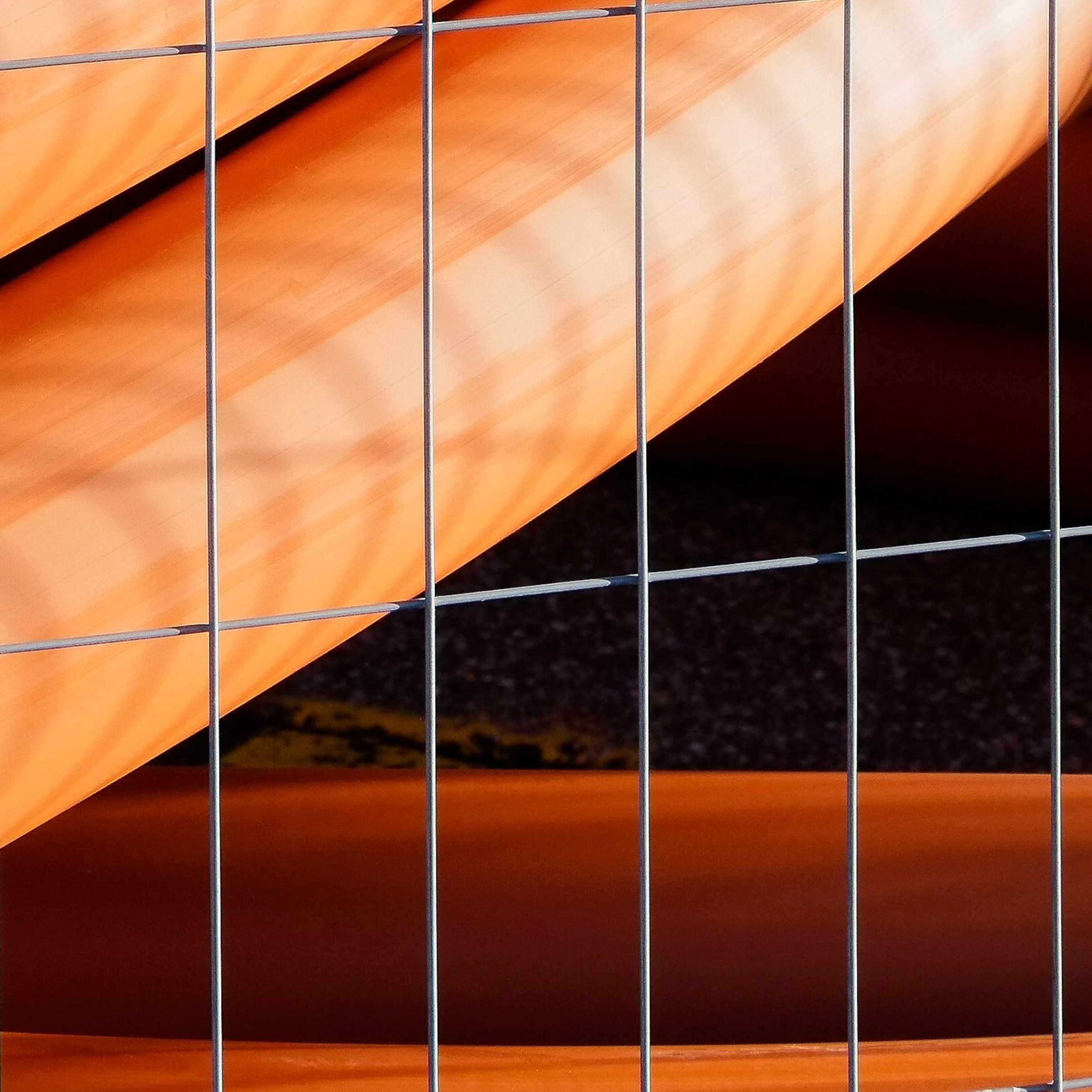Tubes #2 print detail close-up bottom right corner Perisher Village Carpark Kosciuszko by Matthew Sherren