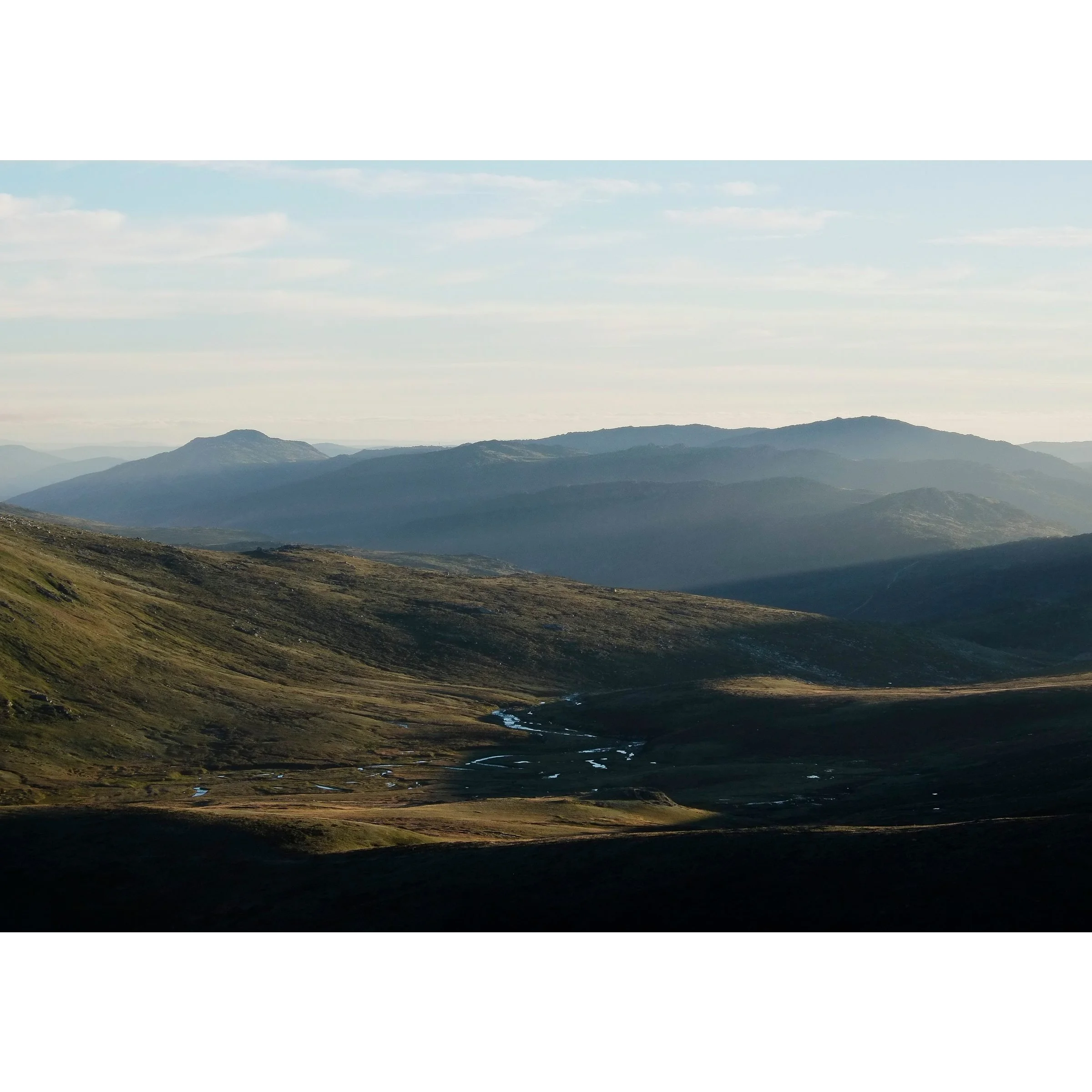 First Rays print preview Mount Kosciuszko sunrise Snowy Mountains New South Wales by Matthew Sherren