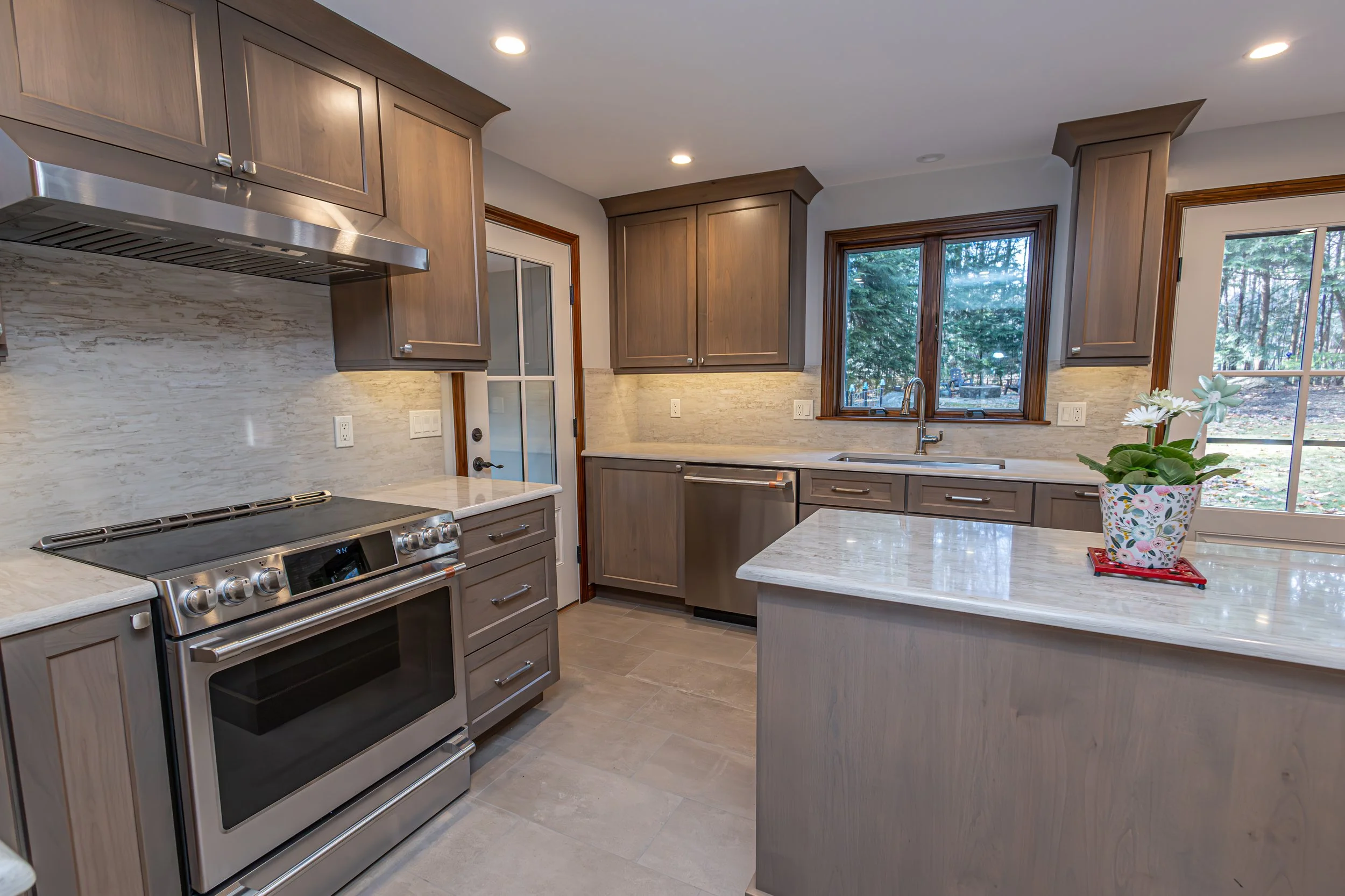 No Demo Kitchen Renovation