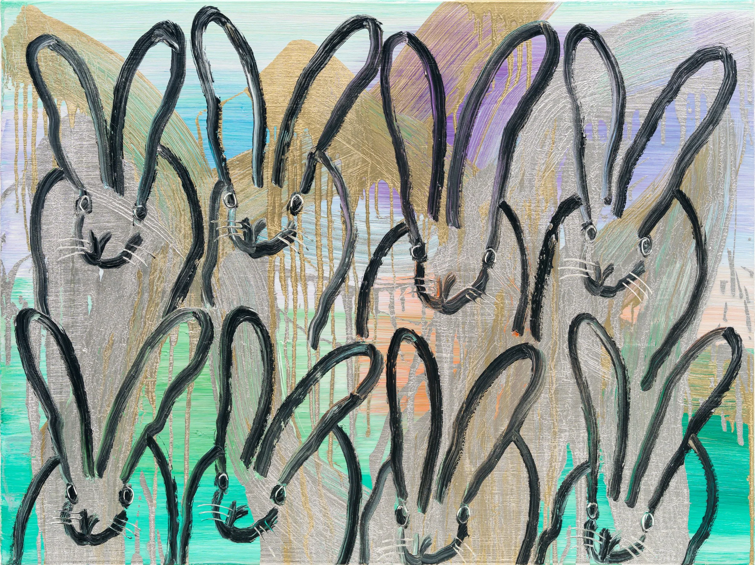 "Chinensis 8 Fluffle" 2026, Oil on Canvas, 30 x 40 inches.