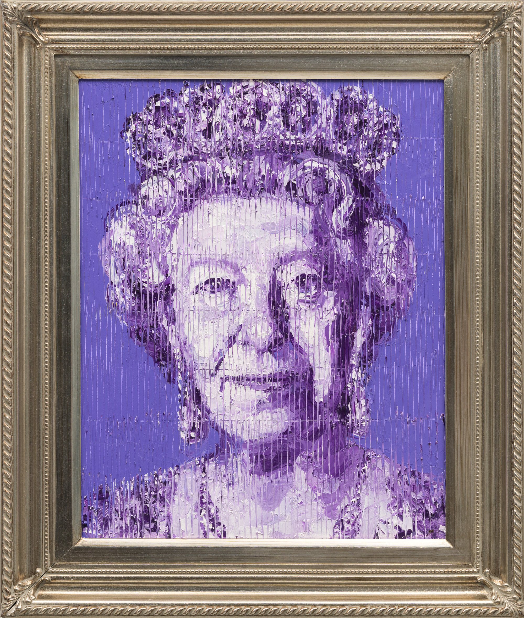 "Her Majesty Queen Elizabeth" 2026, Oil on Wood,  20 x 16 inches.