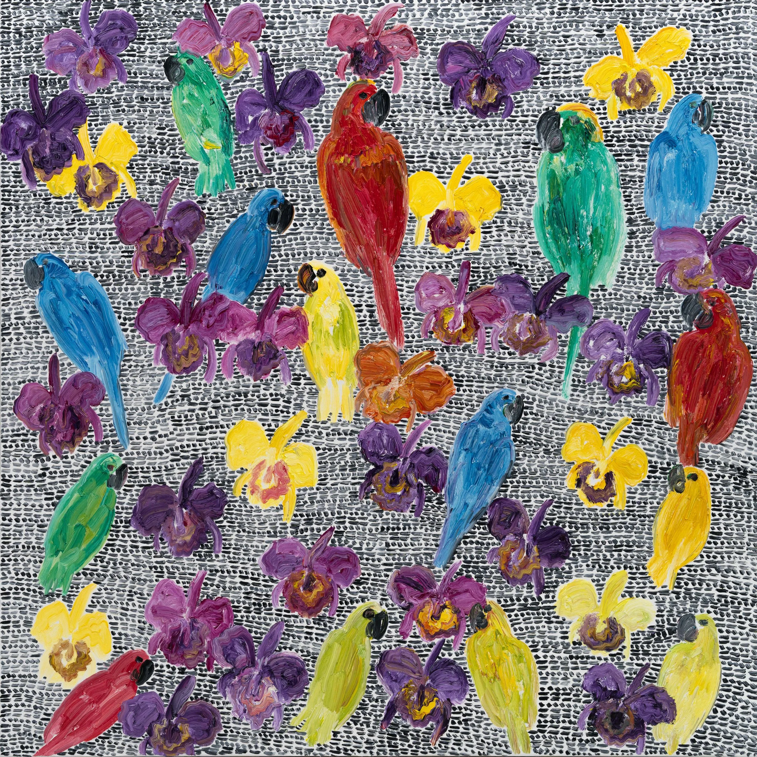 Mercy Catelayas, 2025, Oil on Canvas, 60 x 60 inches