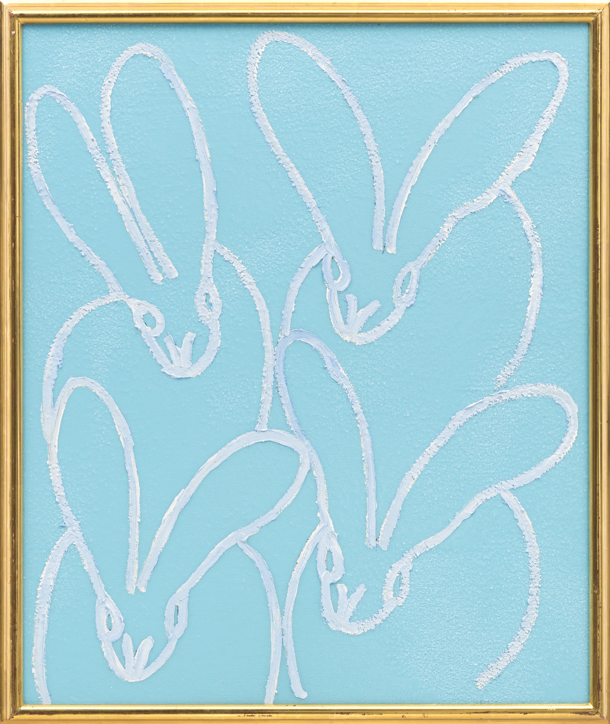 "Early Morning Fluffle" 2026, 29 x 24 inches, Oil & Acrylic with Diamond Dust on Wood