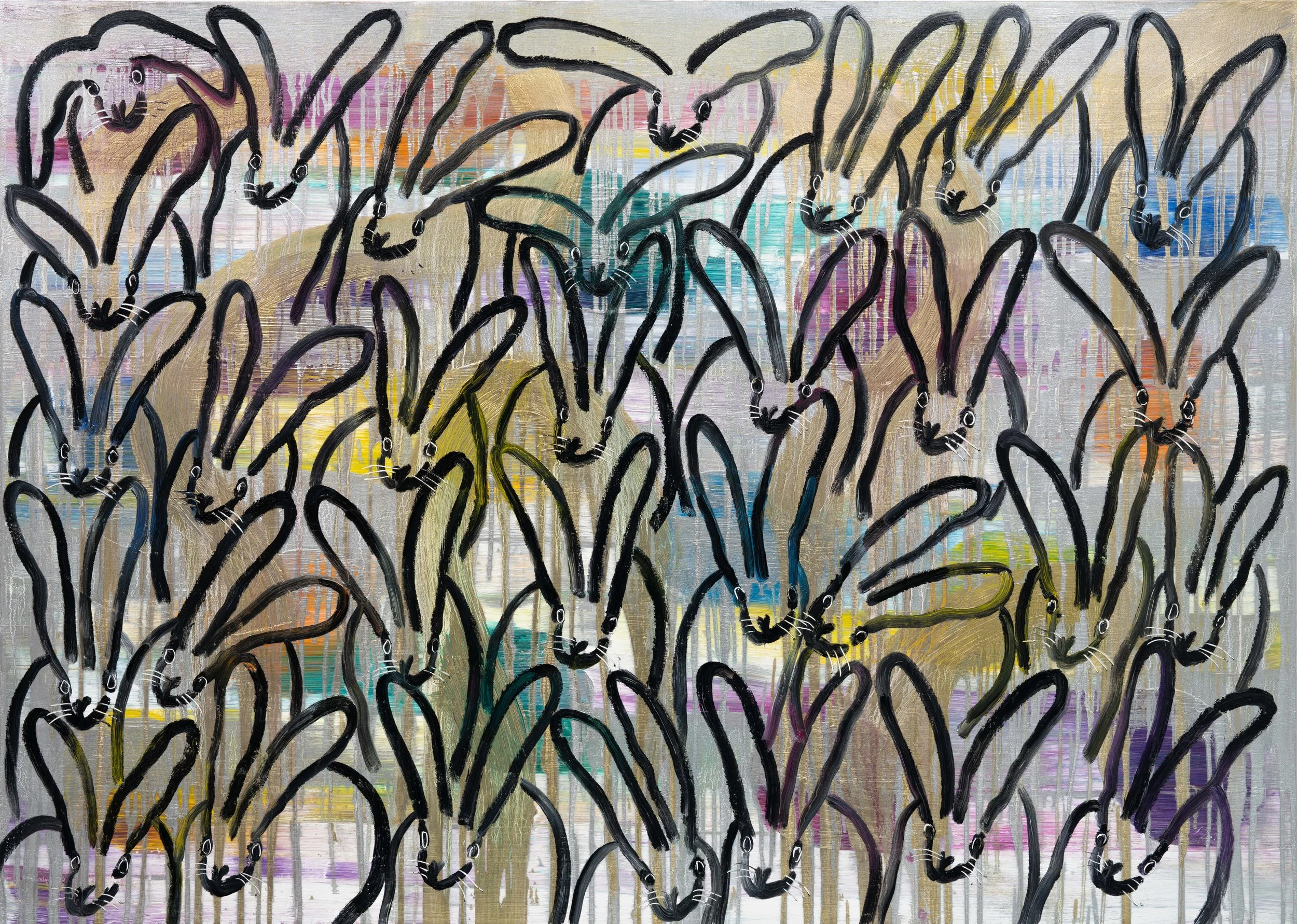 "Chinensis" 2025, Oil on Canvas, 60 x 84 inches