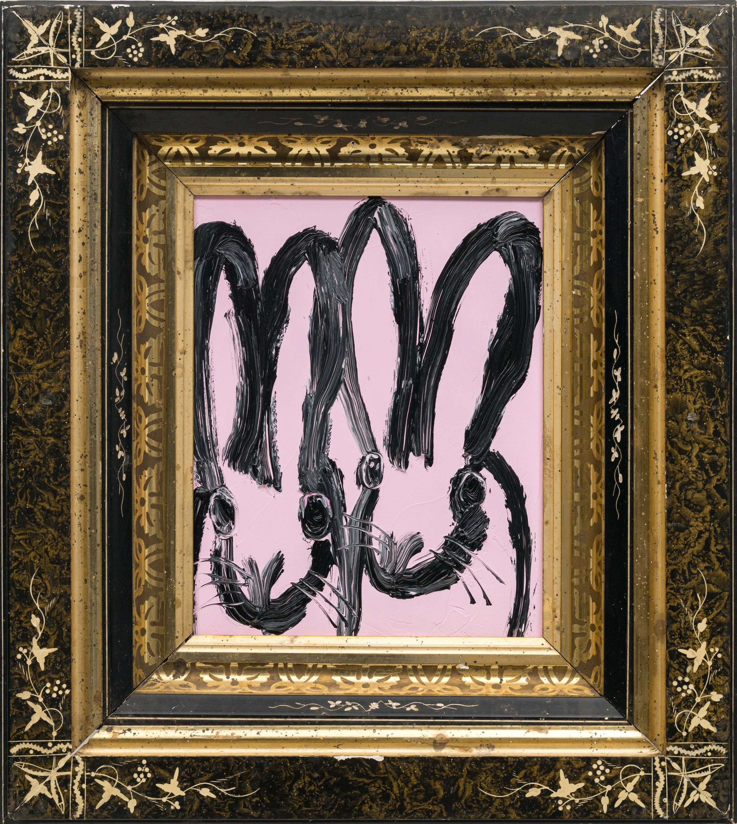 "Pair Pink" 2026, Oil on Wood, 10 x 8 inches.