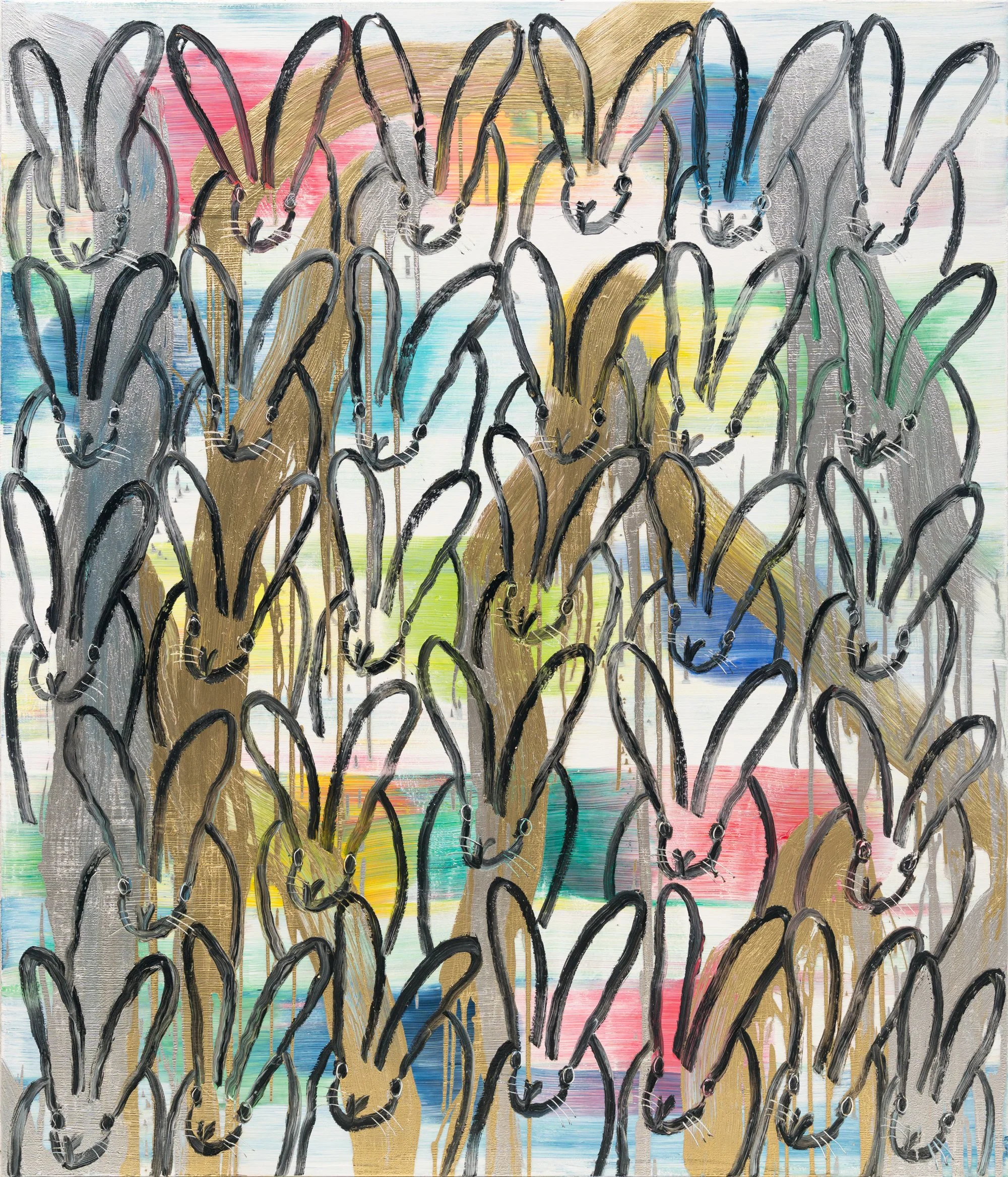 "Chinensis June" 2026, Oil on Canvas, 70 x 60 inches.