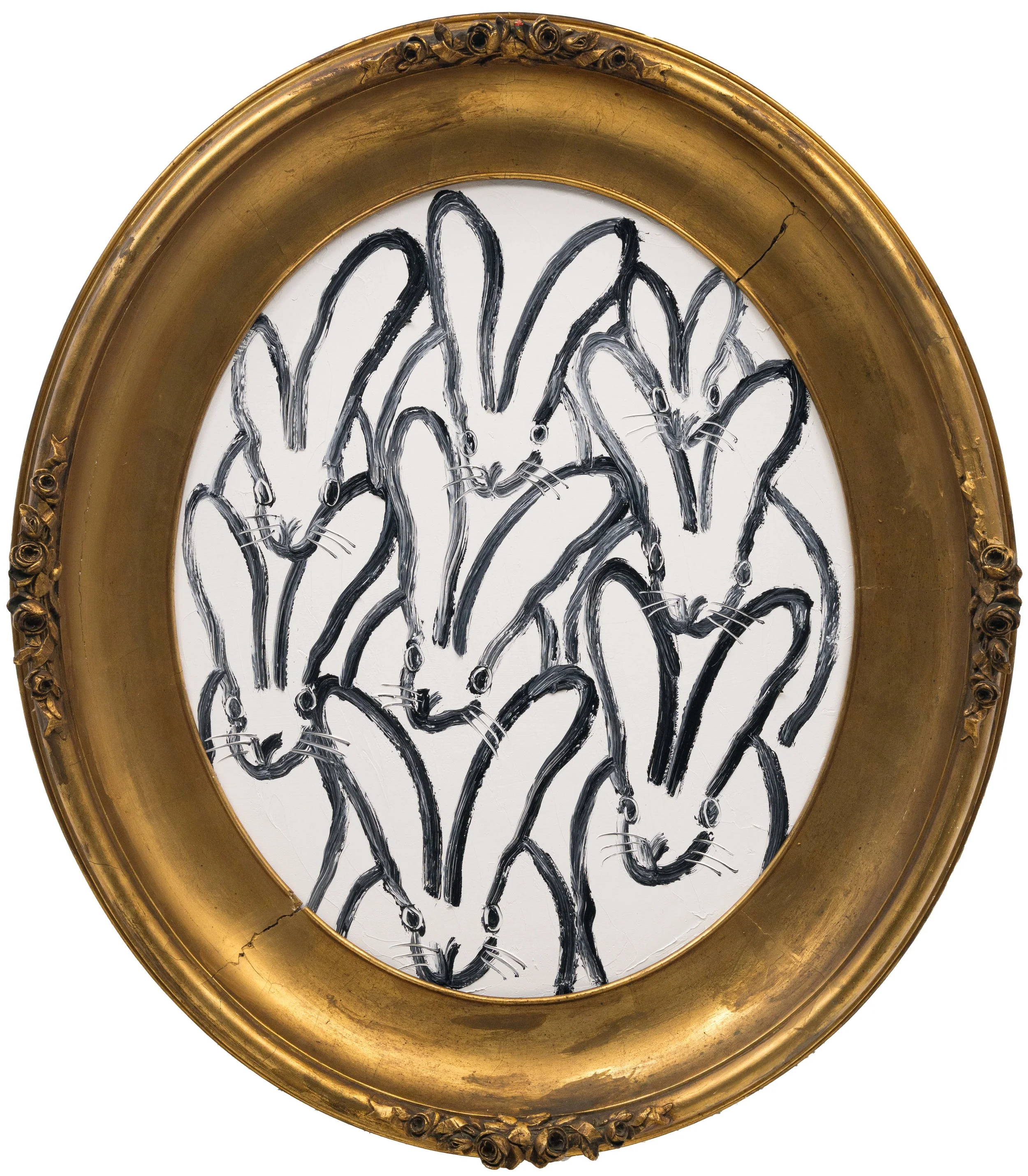 "Lucky 8 Hutch" 2026, Oil on Wood 30 x 25 inches