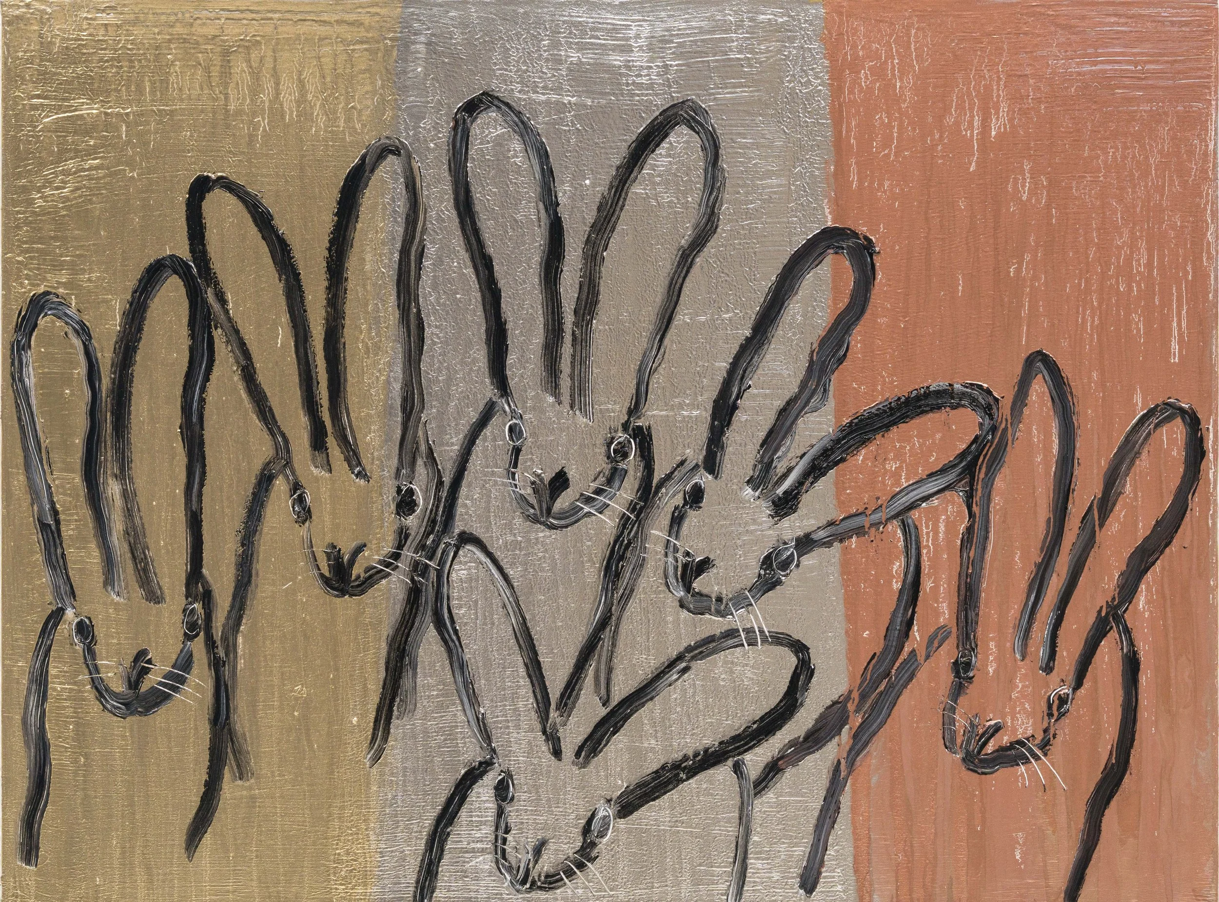 "Night & Day" 2026, 40 x 40 inches, Oil on Canvas